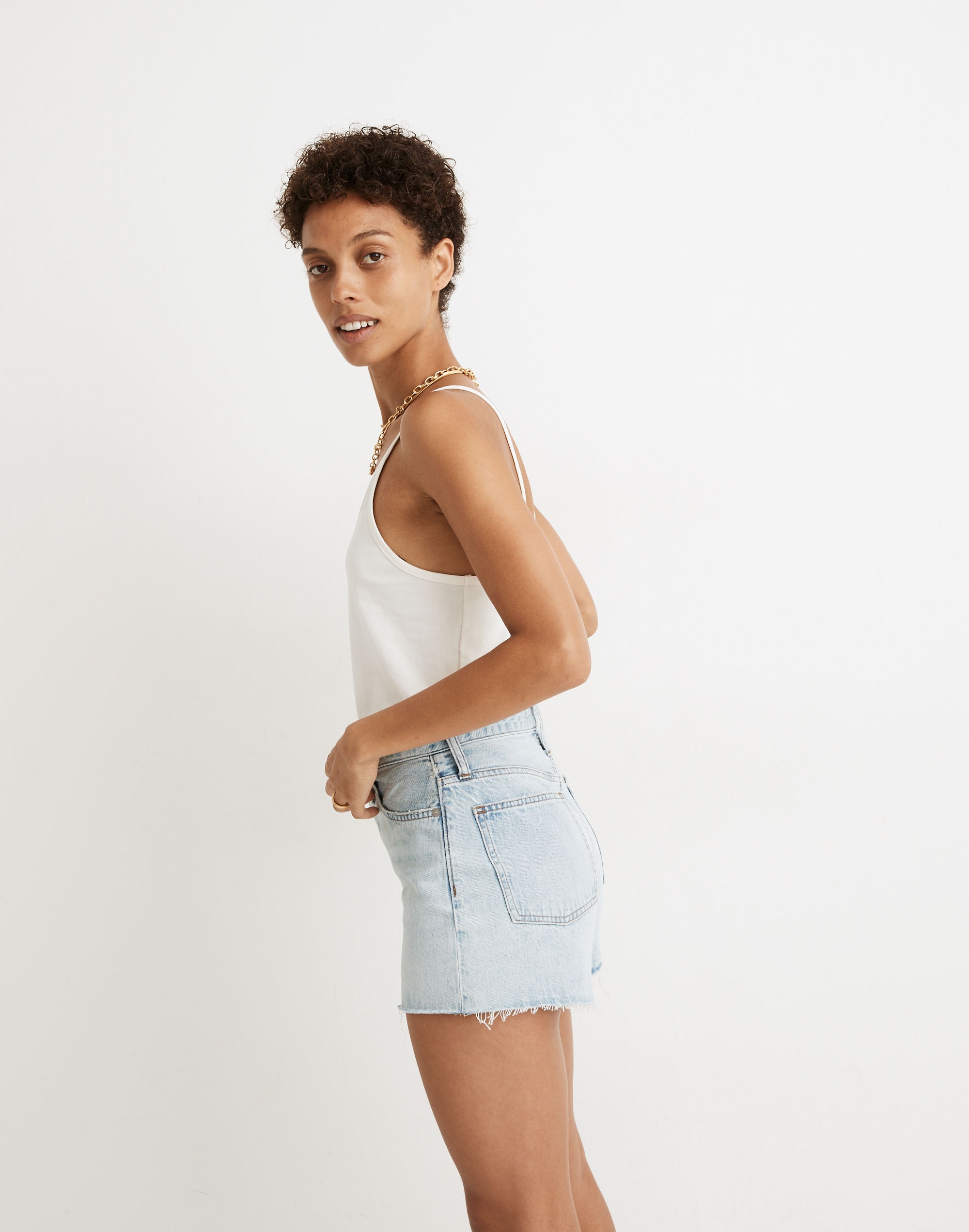 The Perfect Jean Short in Millman Wash