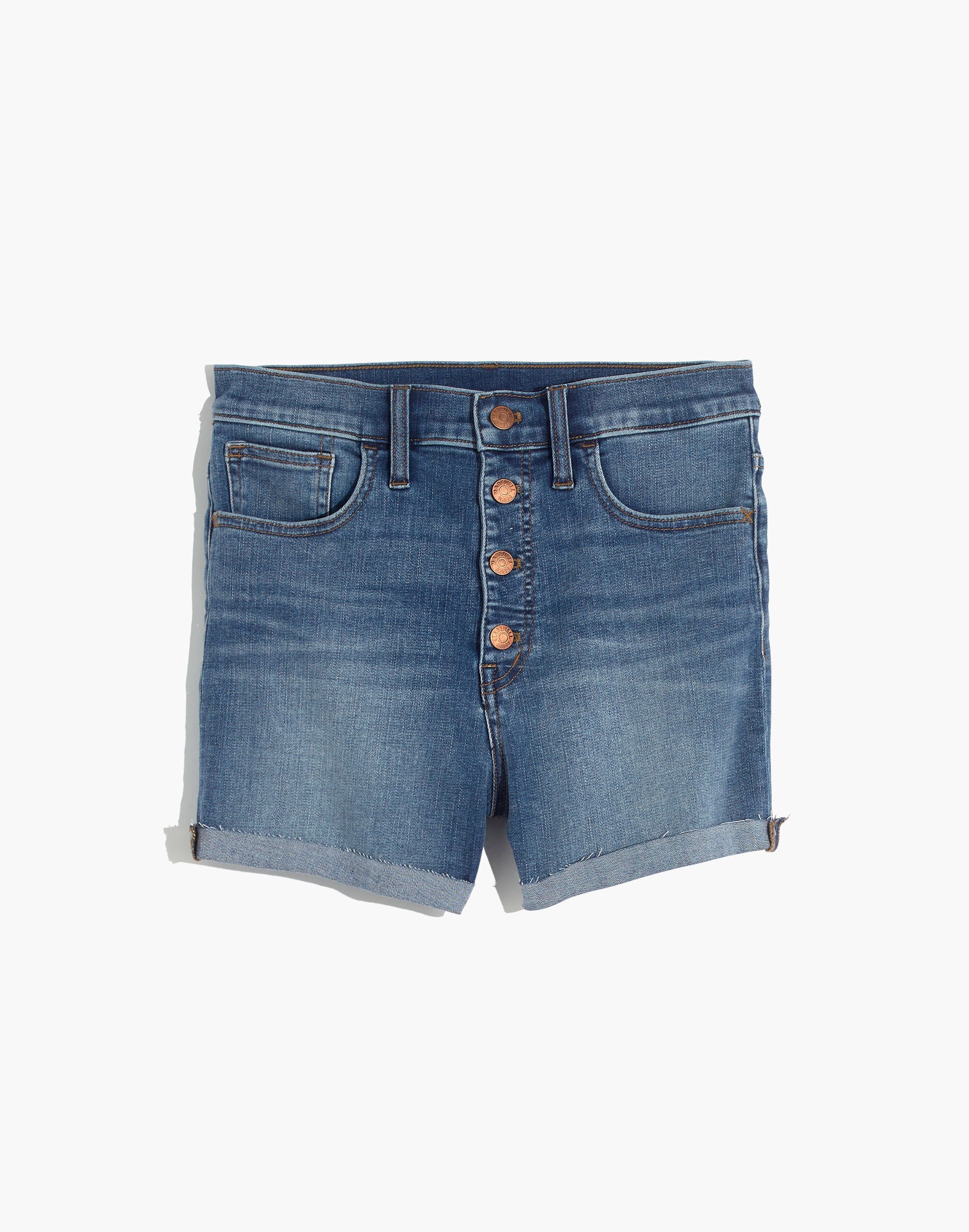 Roadtripper Jean Shorts in Pollard Wash: Button-Front Edition