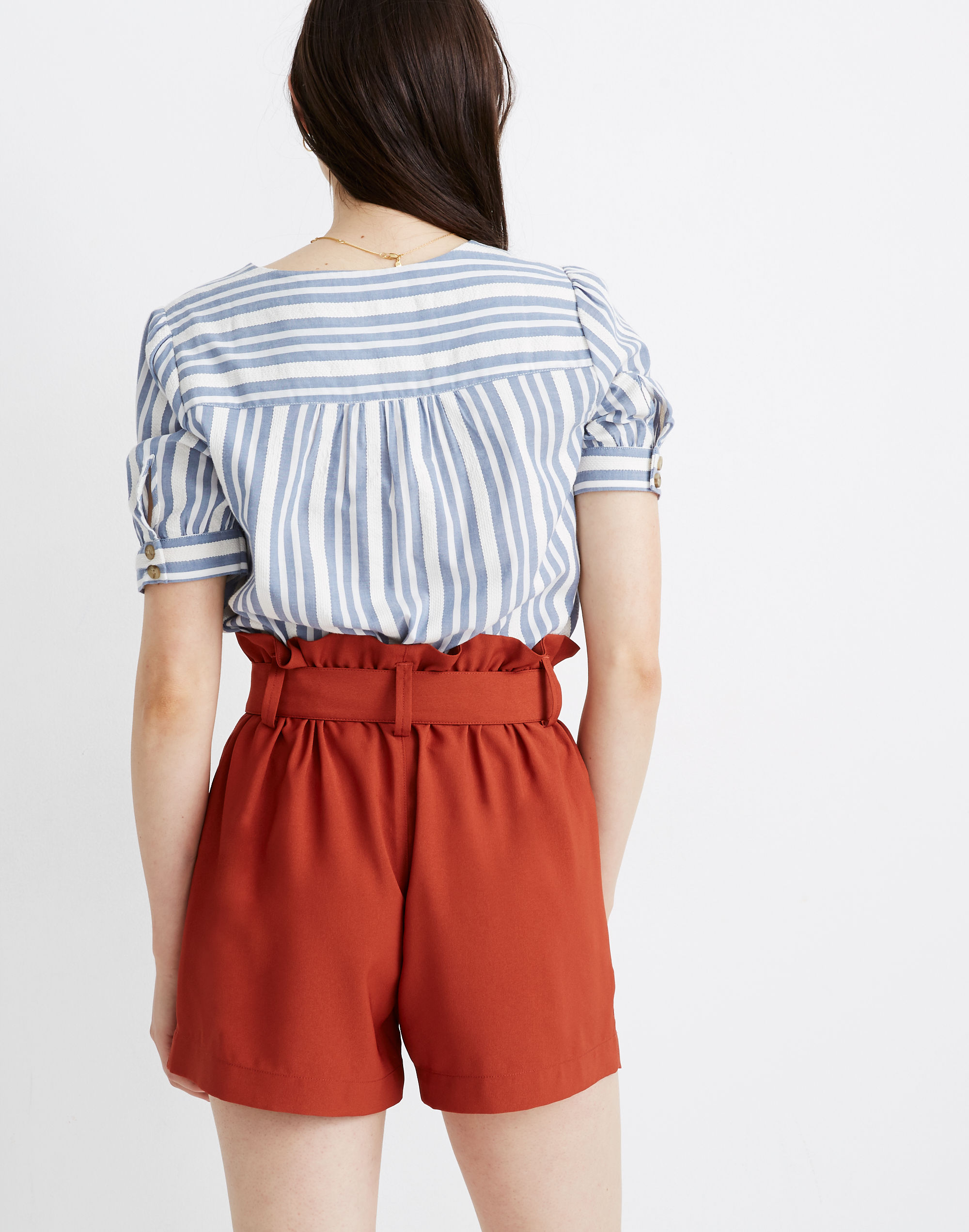 Drapey Paperbag Shorts