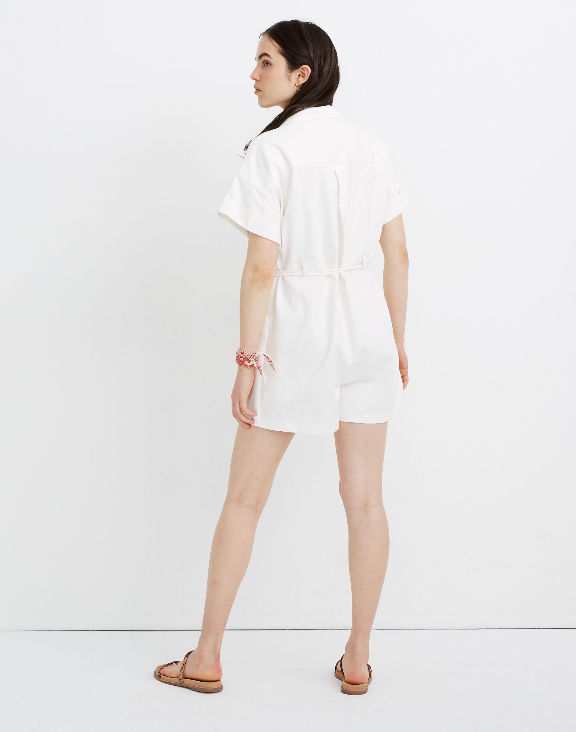 Belted Safari Romper