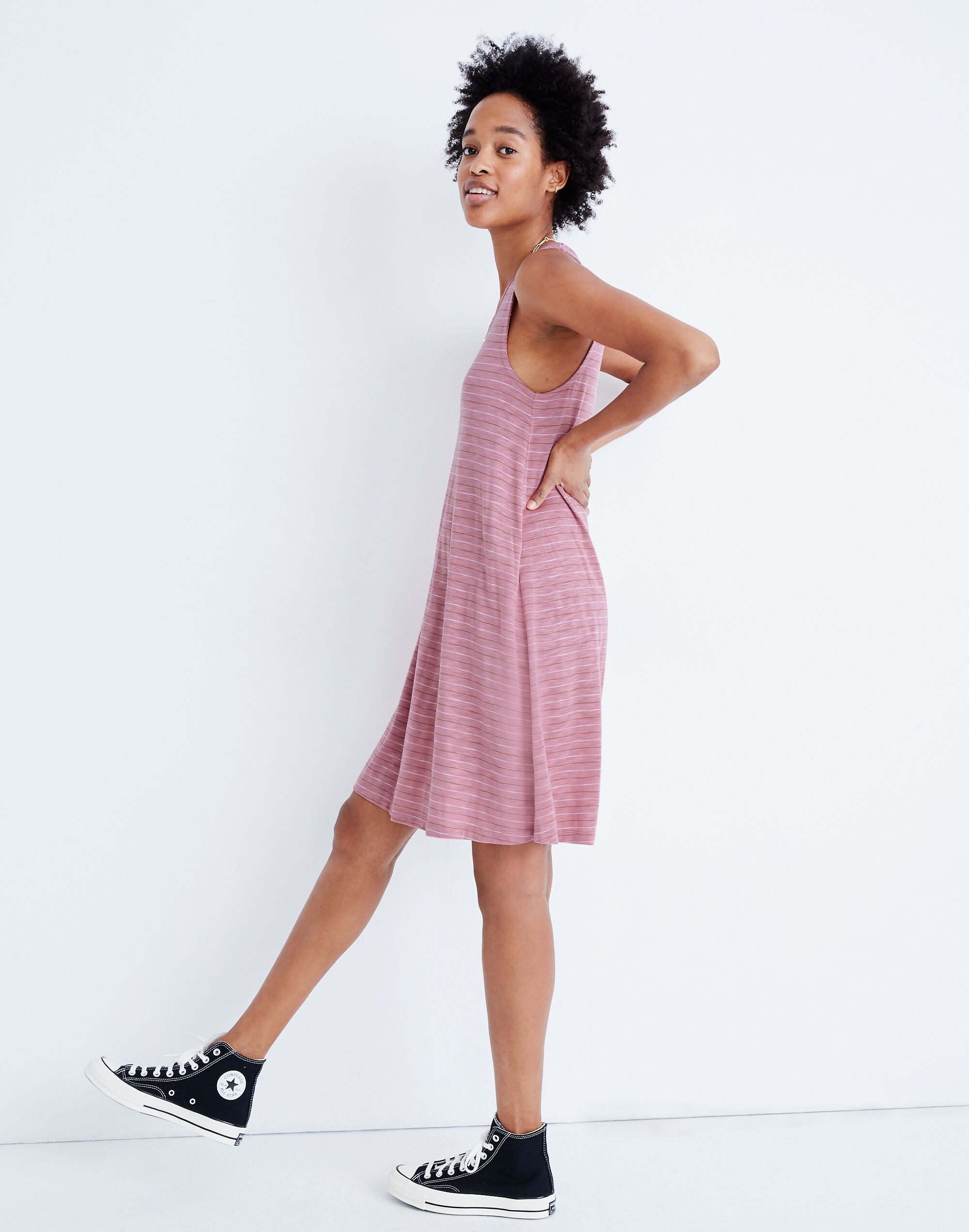 Highpoint Tank Dress in Chapin Stripe