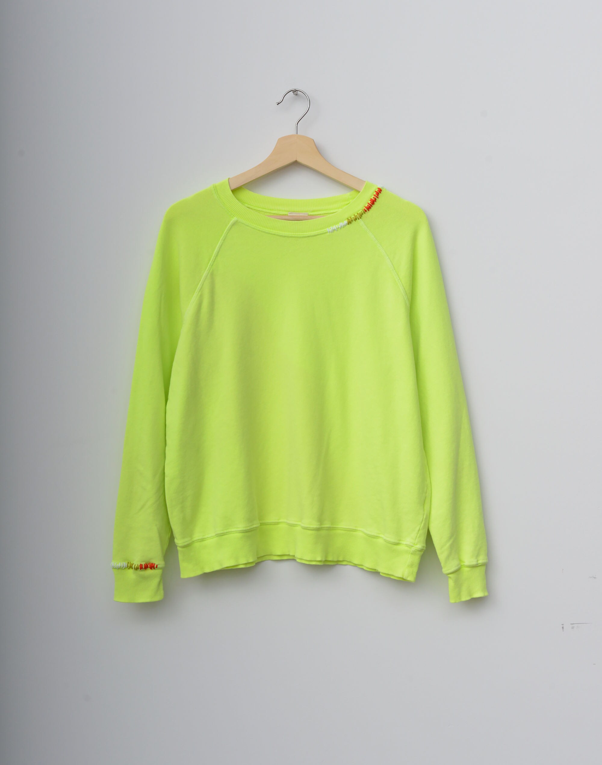 I Stole My Boyfriend's Shirt Ombr&eacute; Embroidered Neon Sweatshirt Mystery Box