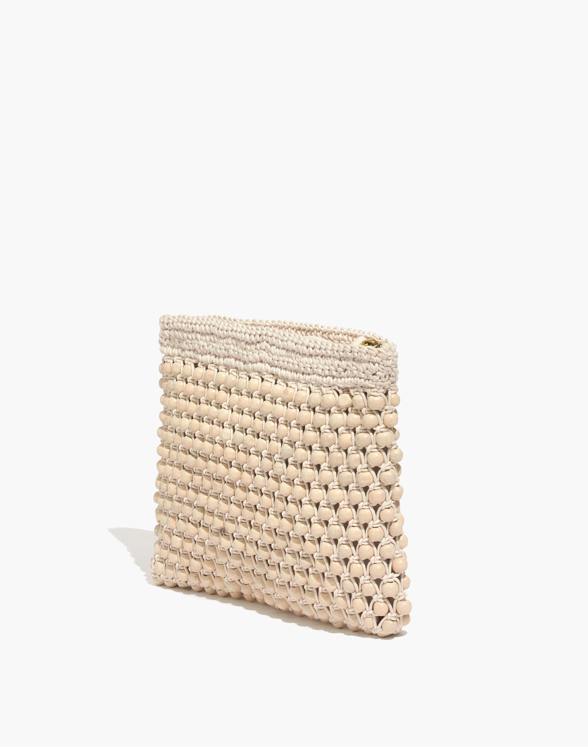 The Beaded Crochet Pouch Clutch