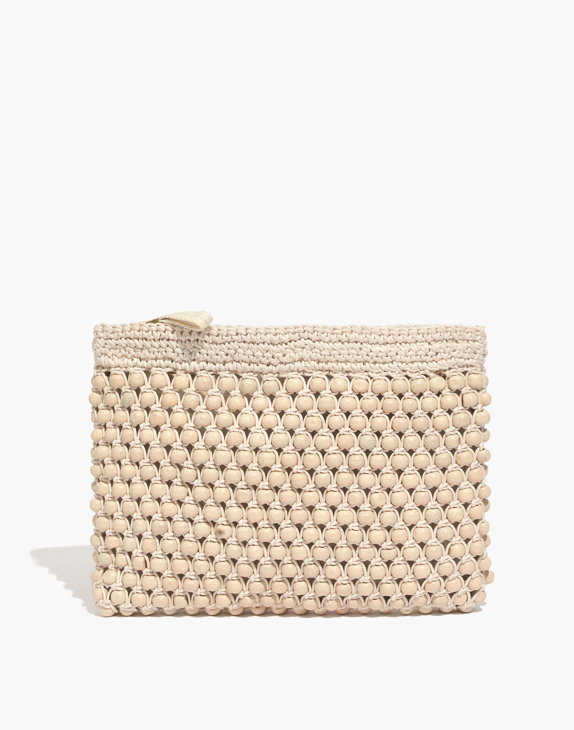 The Beaded Crochet Pouch Clutch