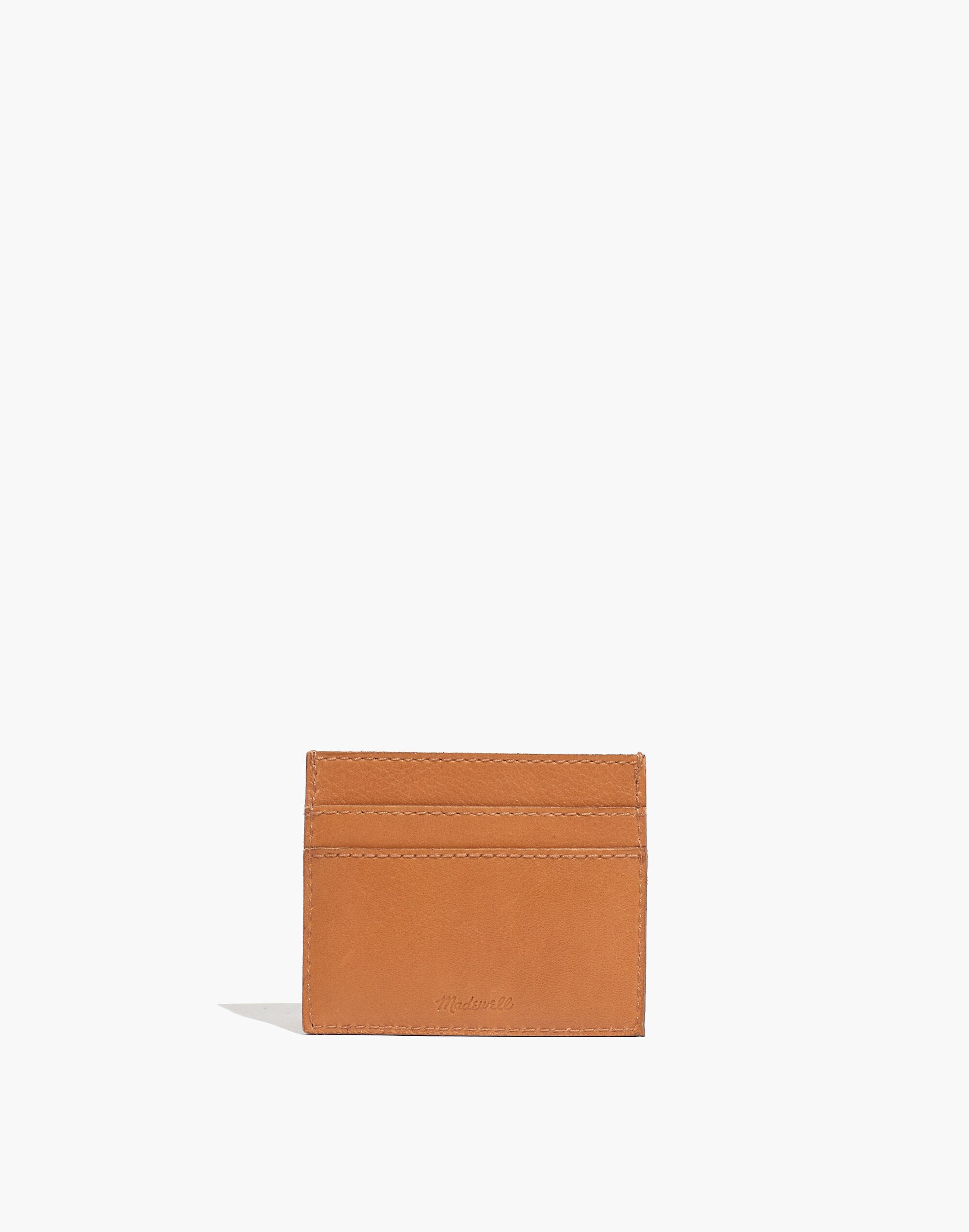 The Leather Card Case: Striped Edition