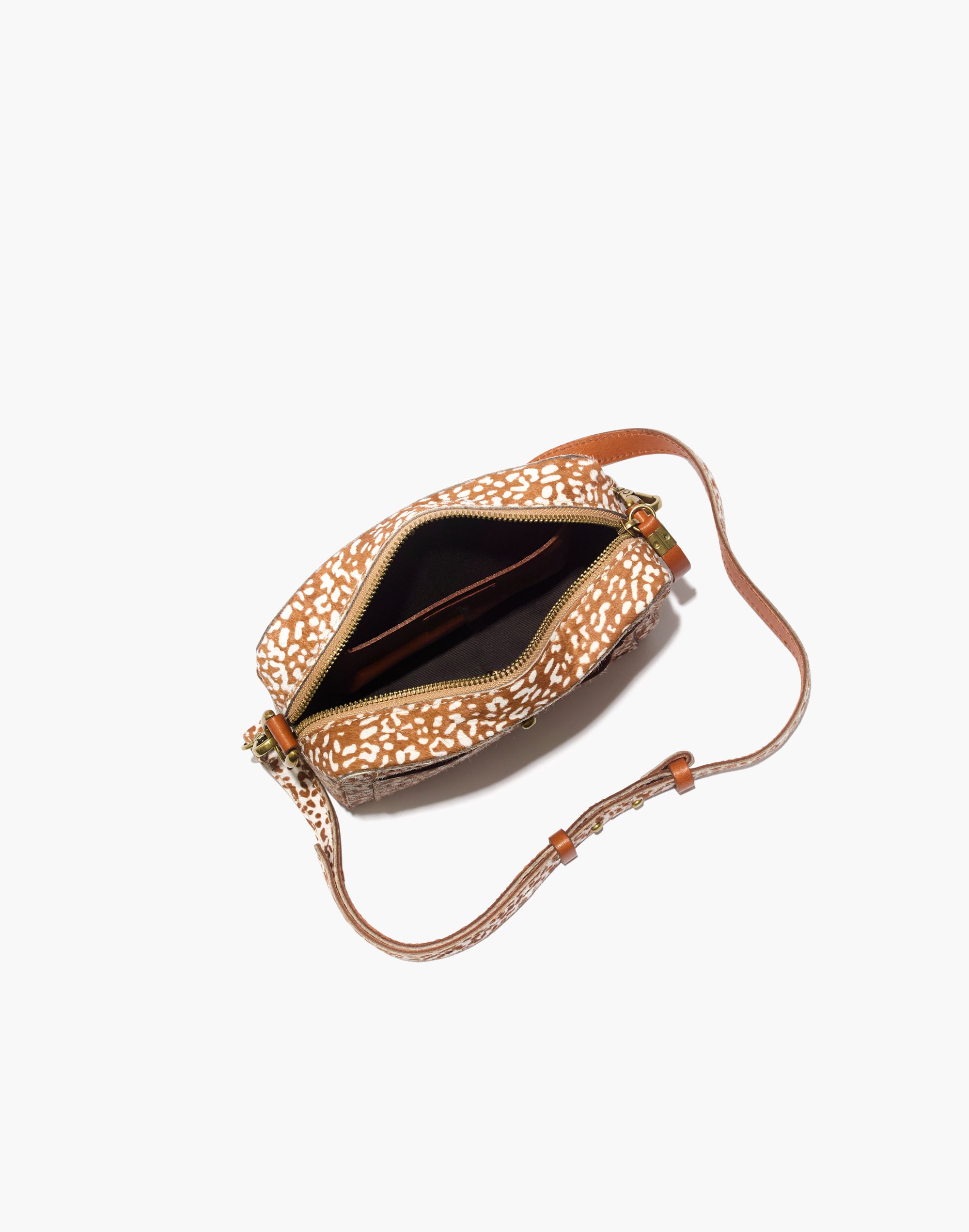 The Transport Camera Bag: Animal Spot Calf Hair Edition