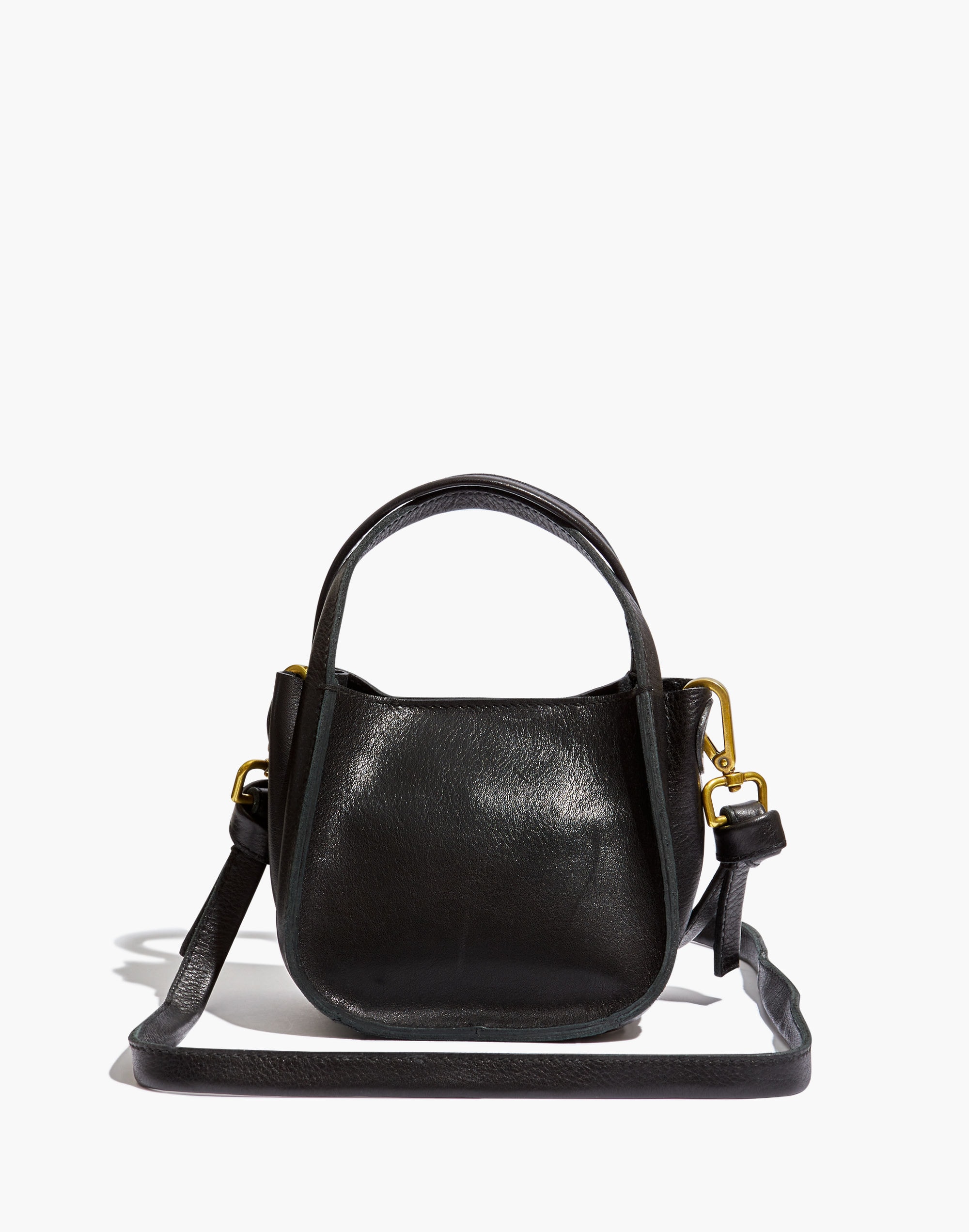 The Micro Sydney Crossbody Bag in Leather