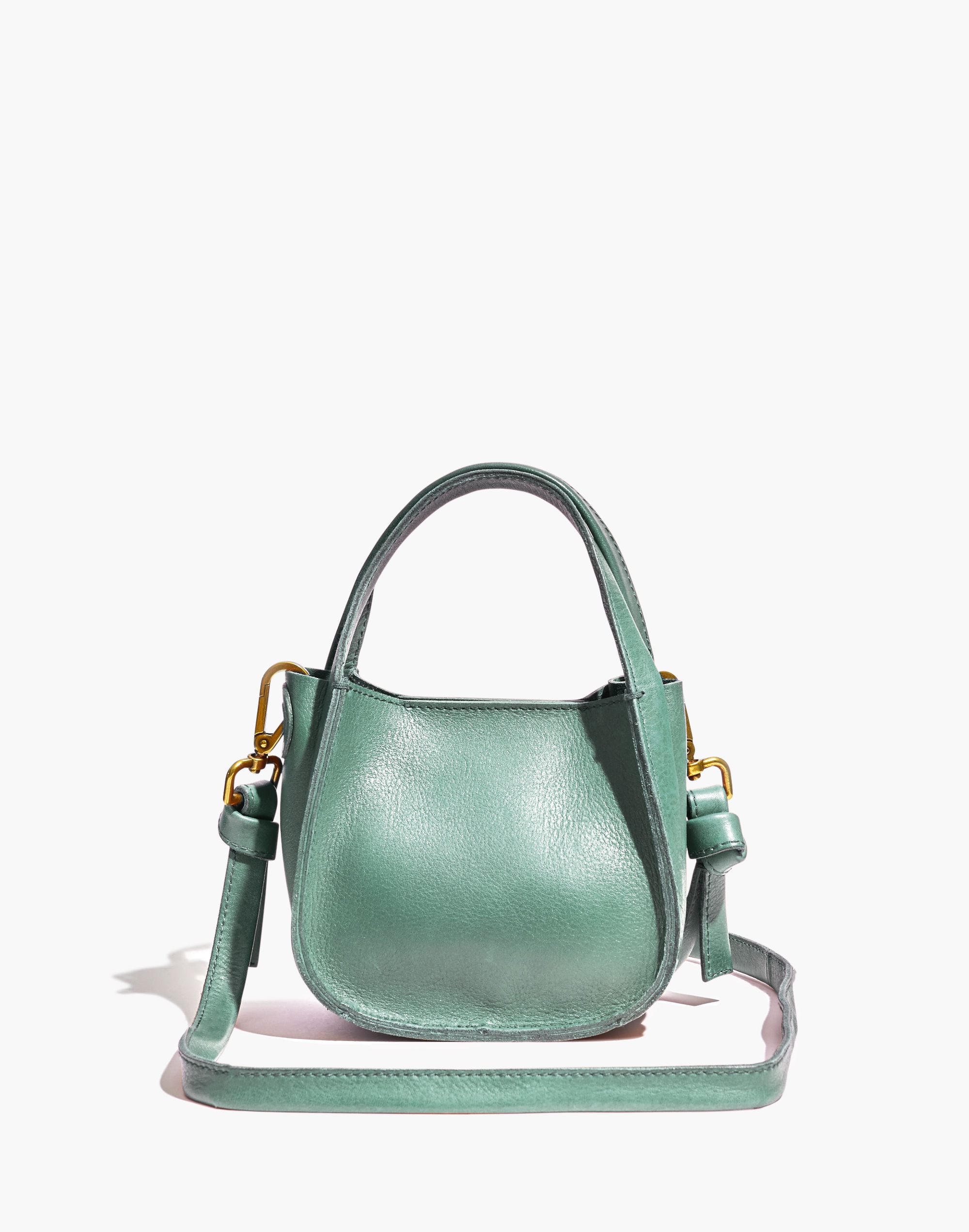 The Micro Sydney Crossbody Bag in Leather