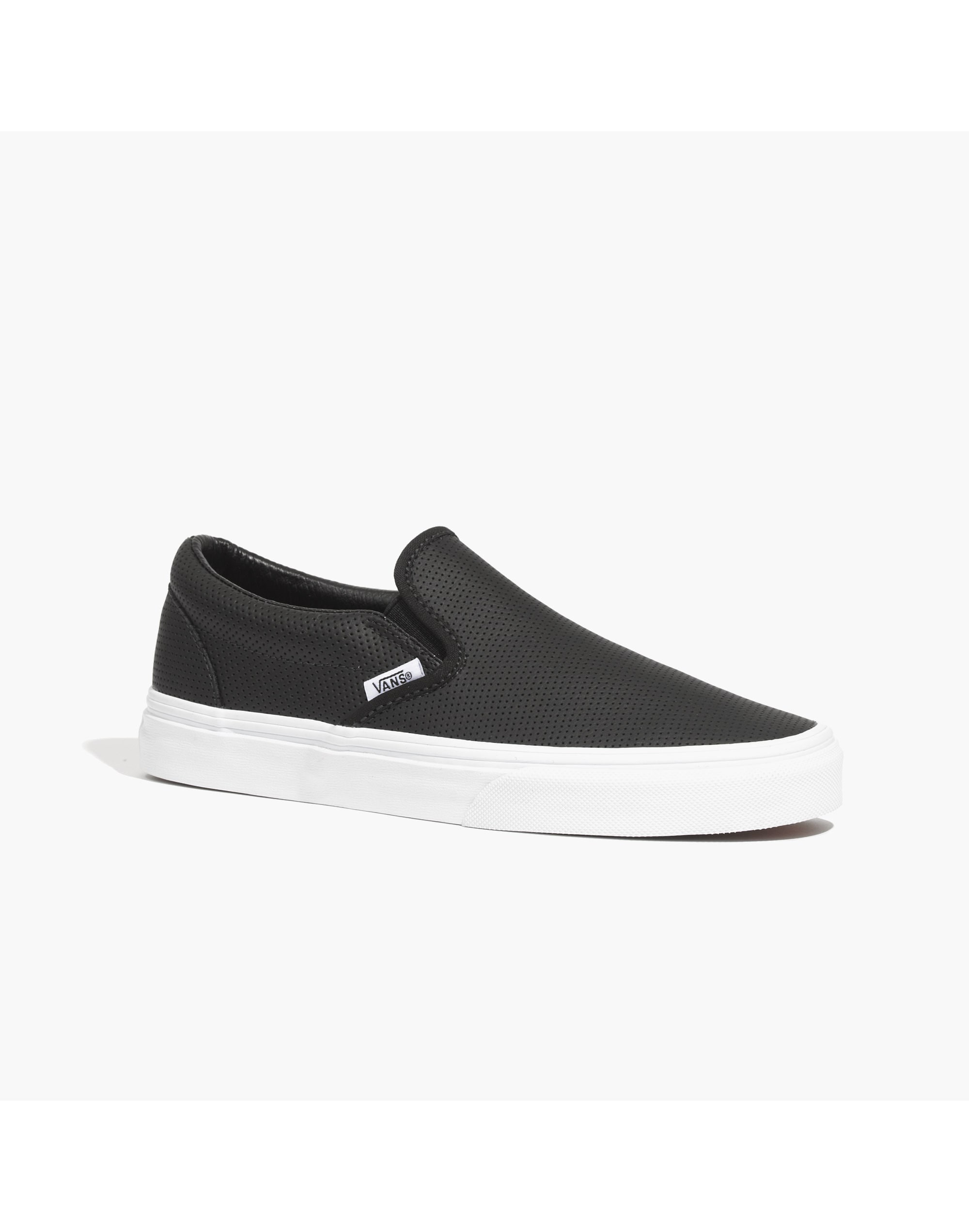 Vans&reg; Classic Slip-Ons in Perforated Leather