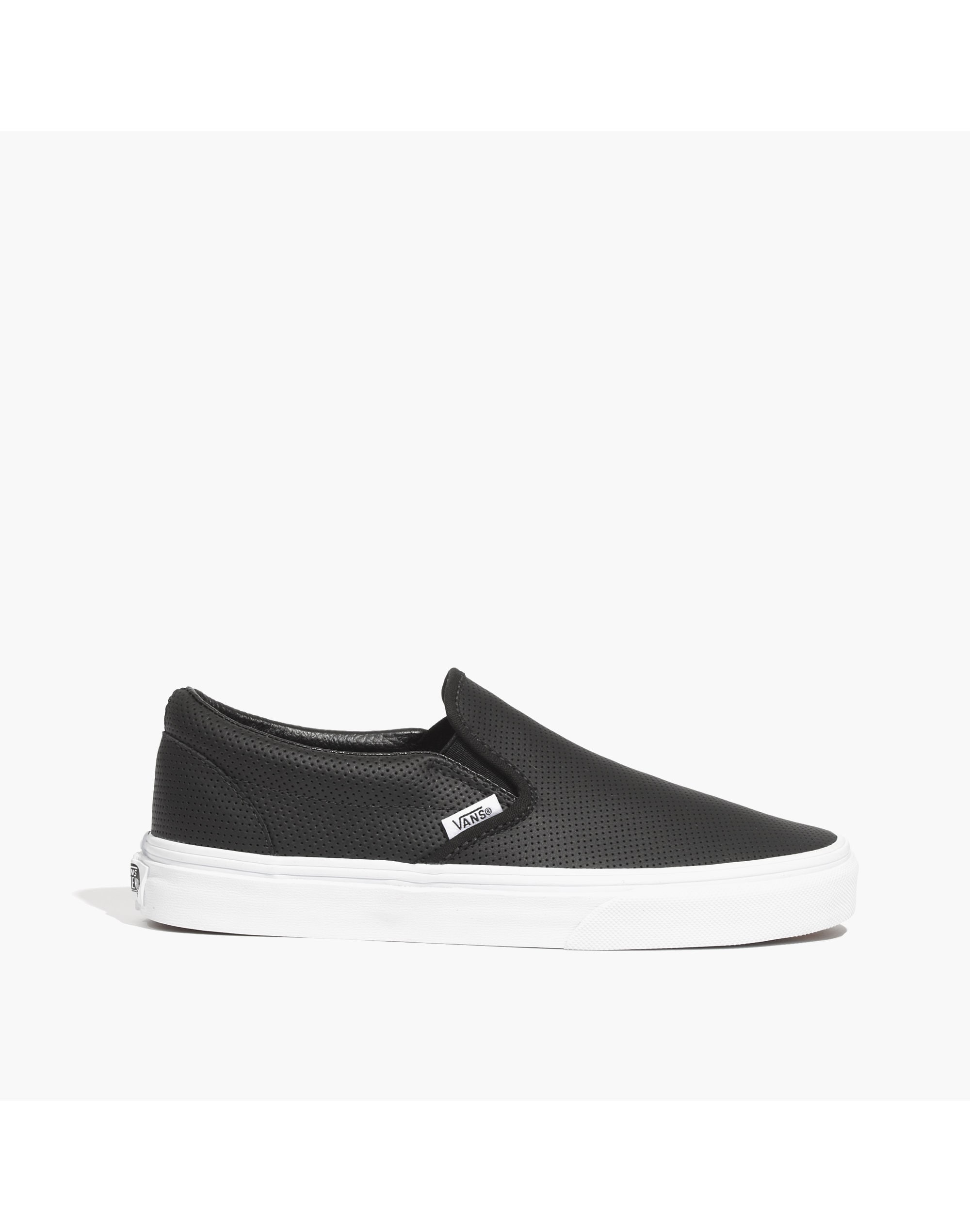 Vans&reg; Classic Slip-Ons in Perforated Leather
