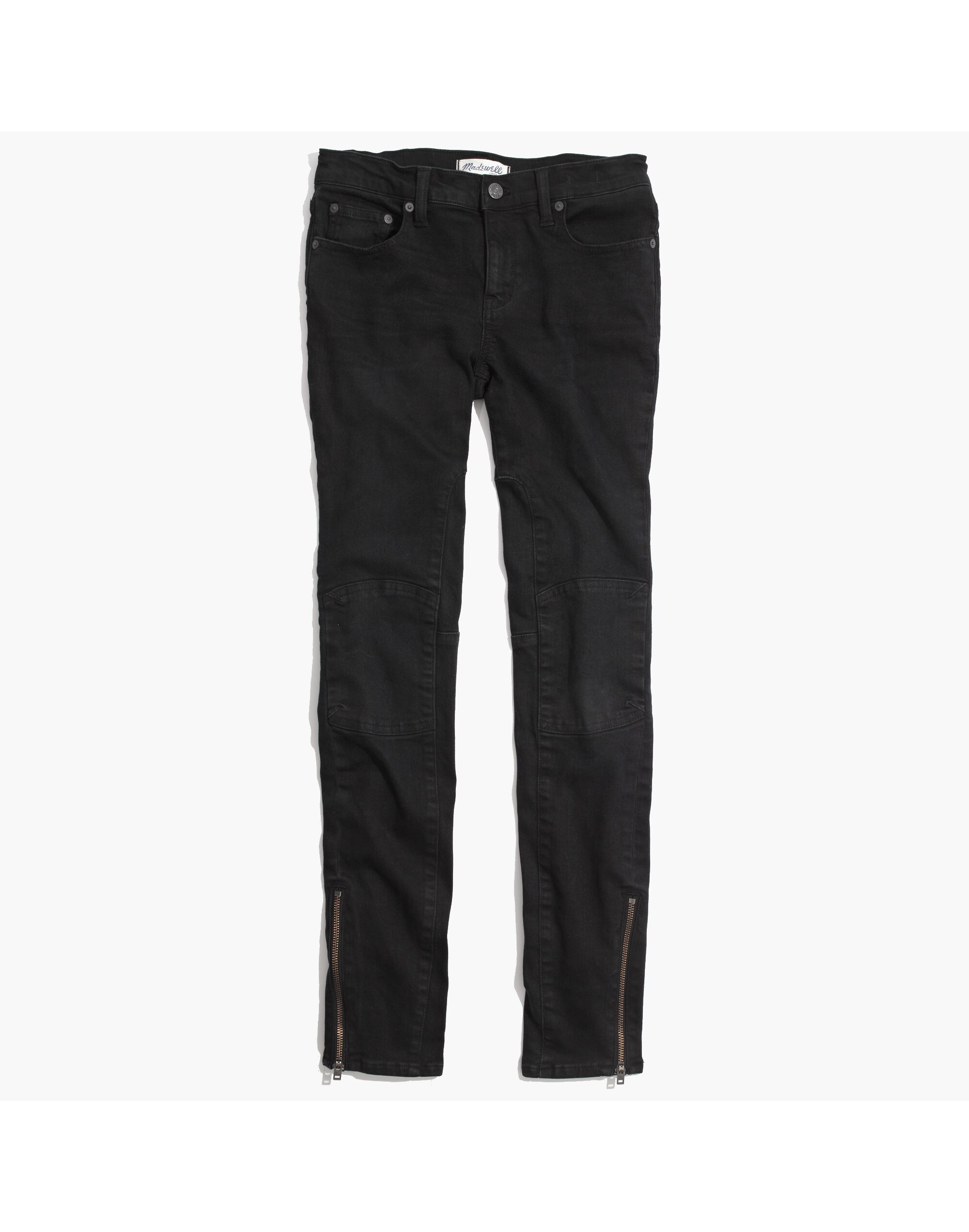 Skinny Skinny Zip Jeans in Rebel Wash