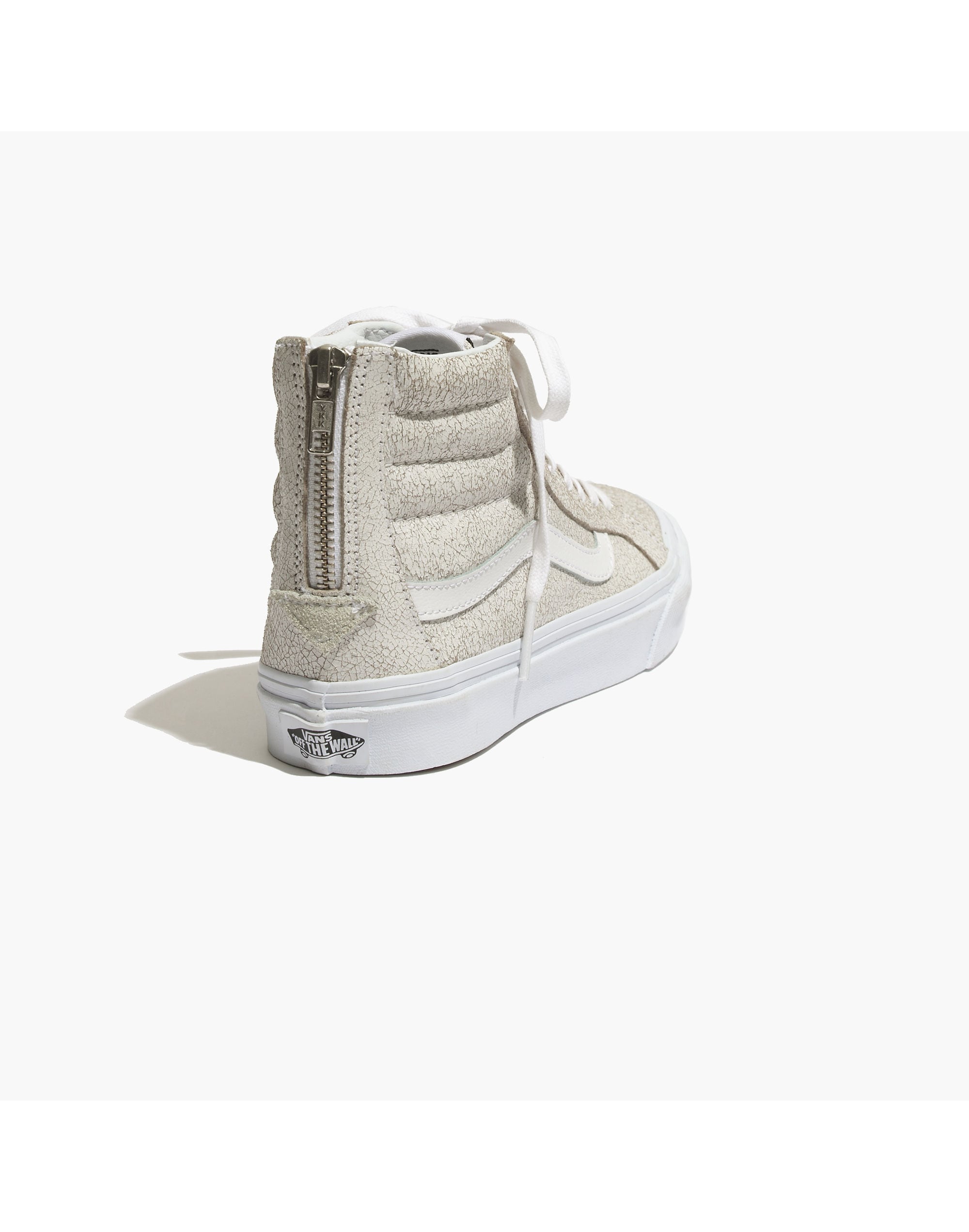 Vans&reg; SK8-Hi Slim Zip High-Top Sneakers in Crackled Suede