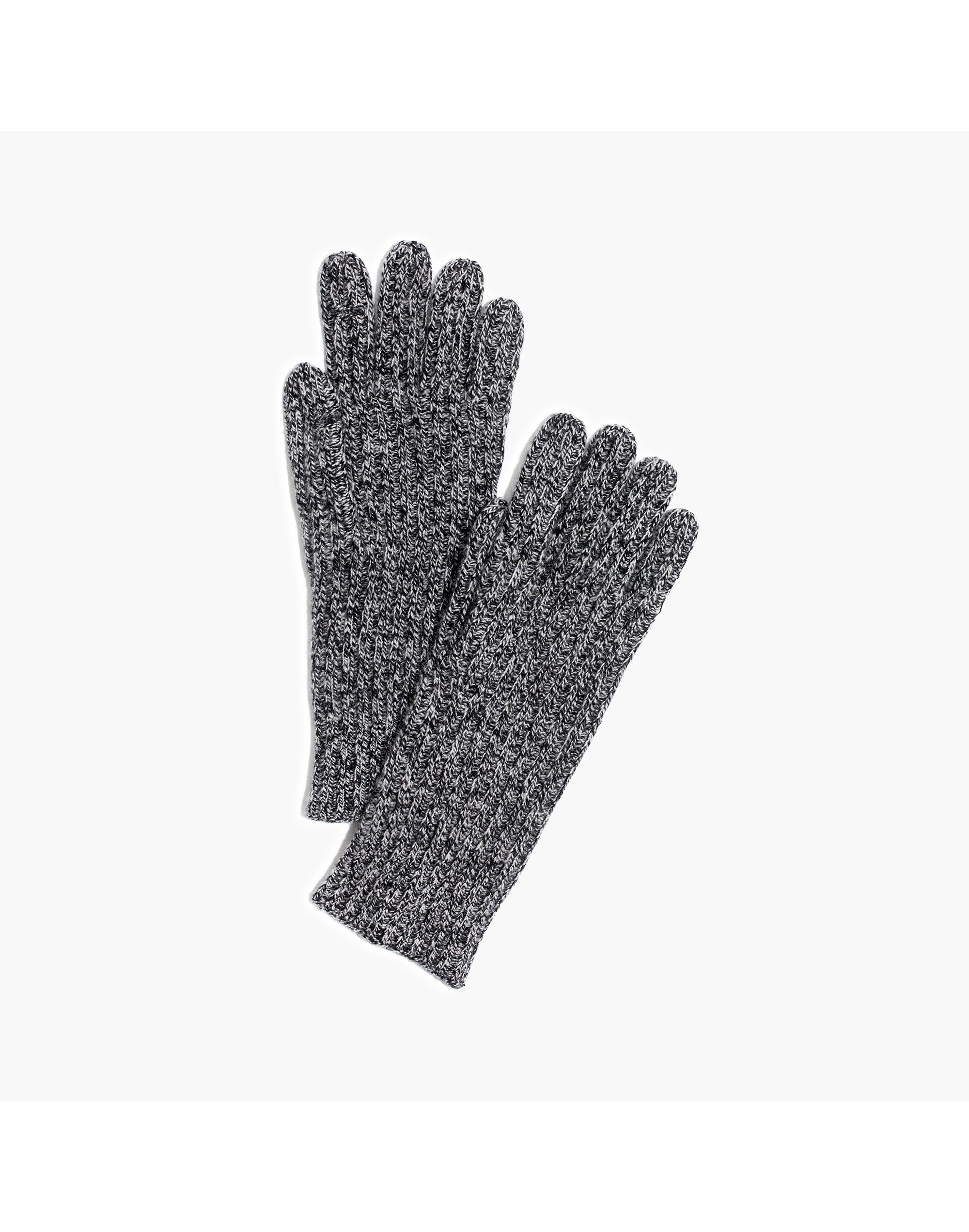 Ribbed Texting Gloves