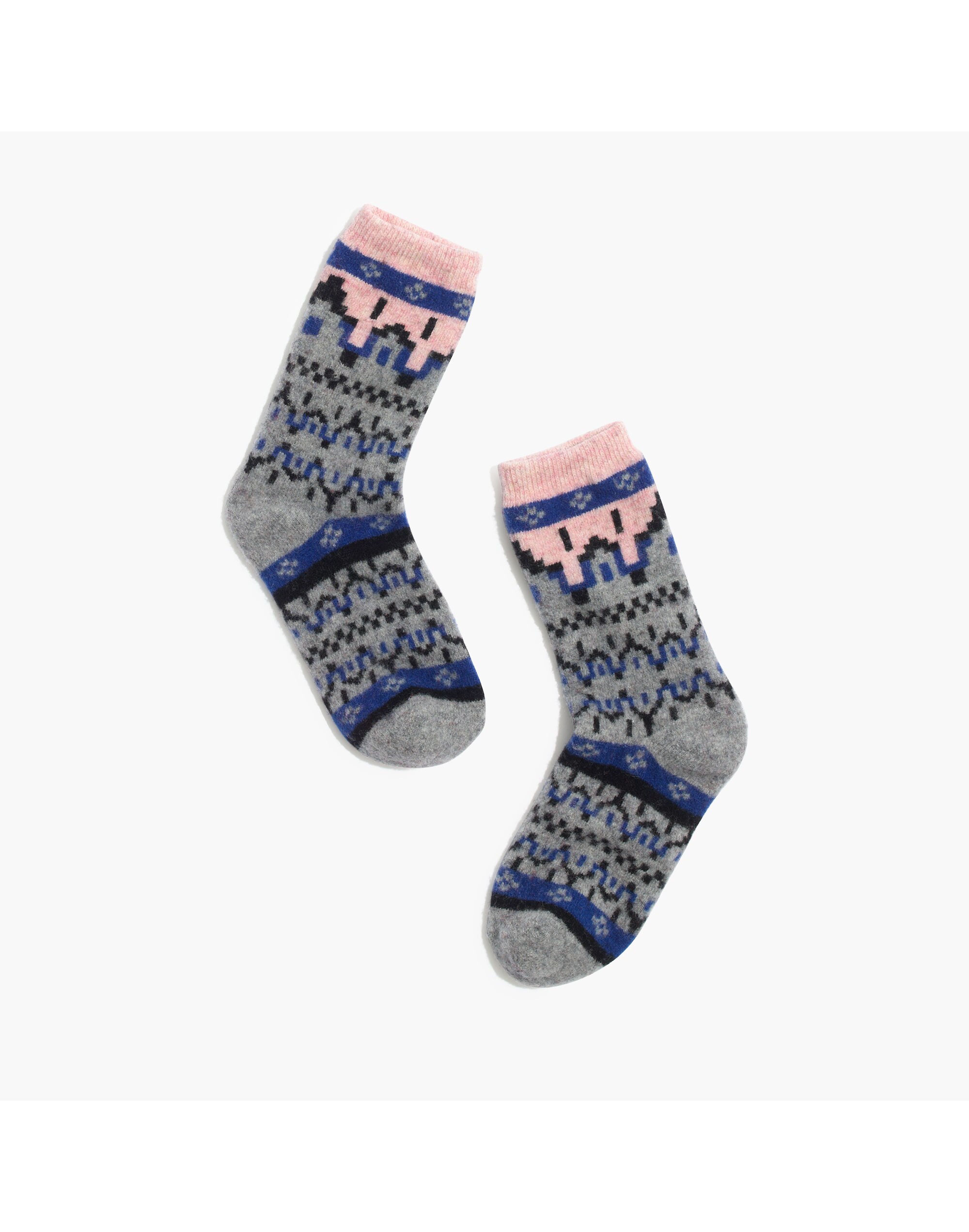 Fair Isle Trouser Socks