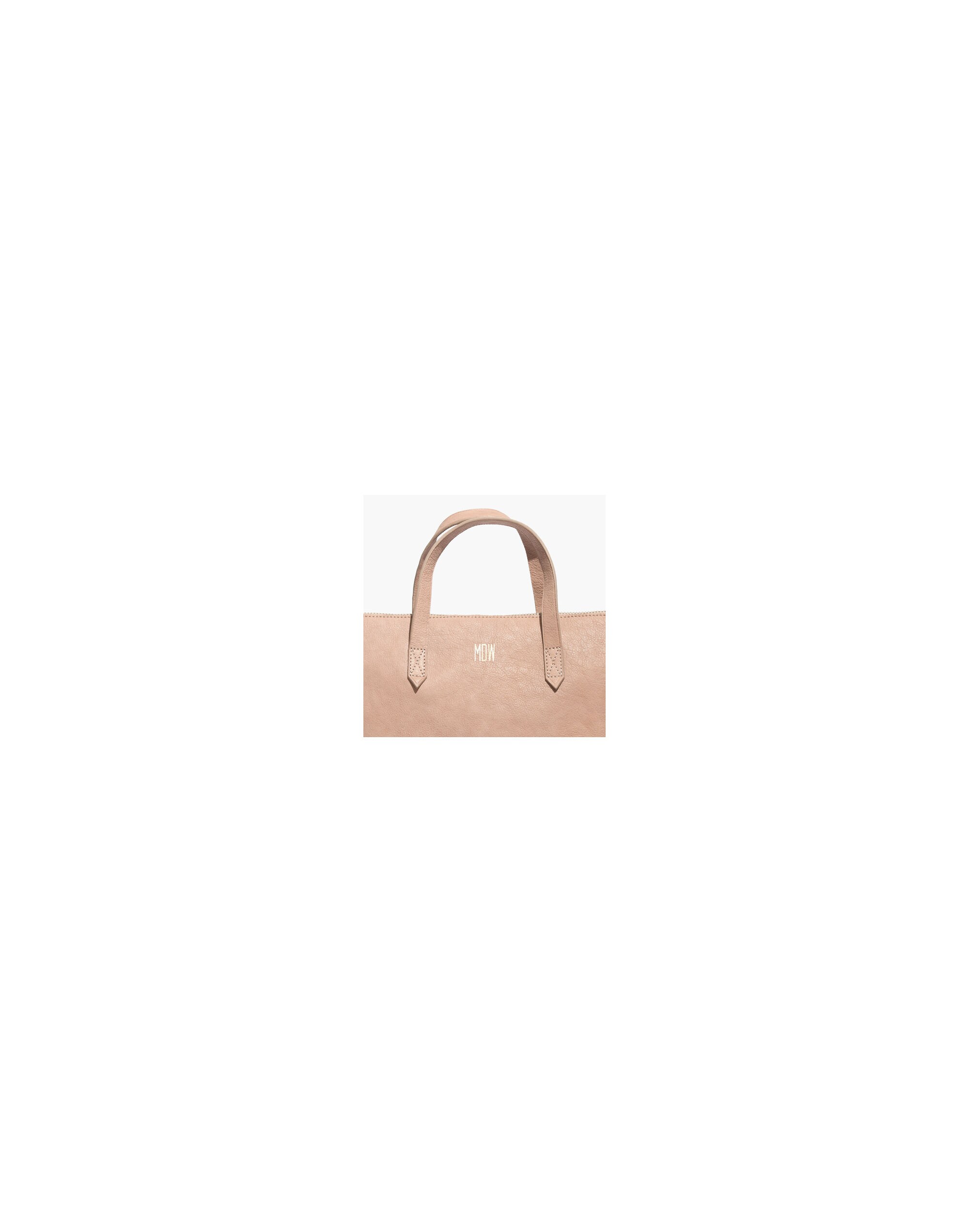The Zip Transport Tote in Washed Leather