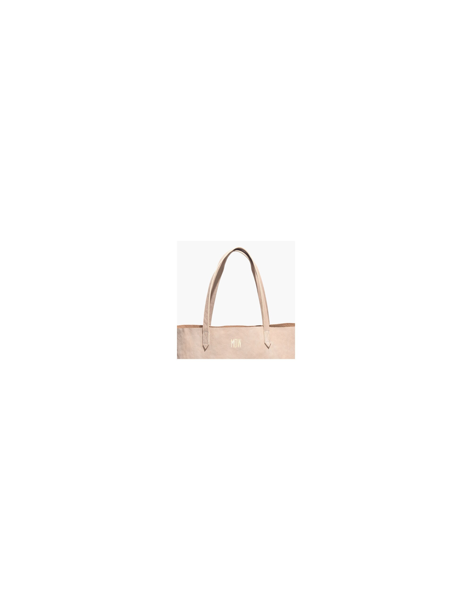 The Transport Tote in Washed Leather