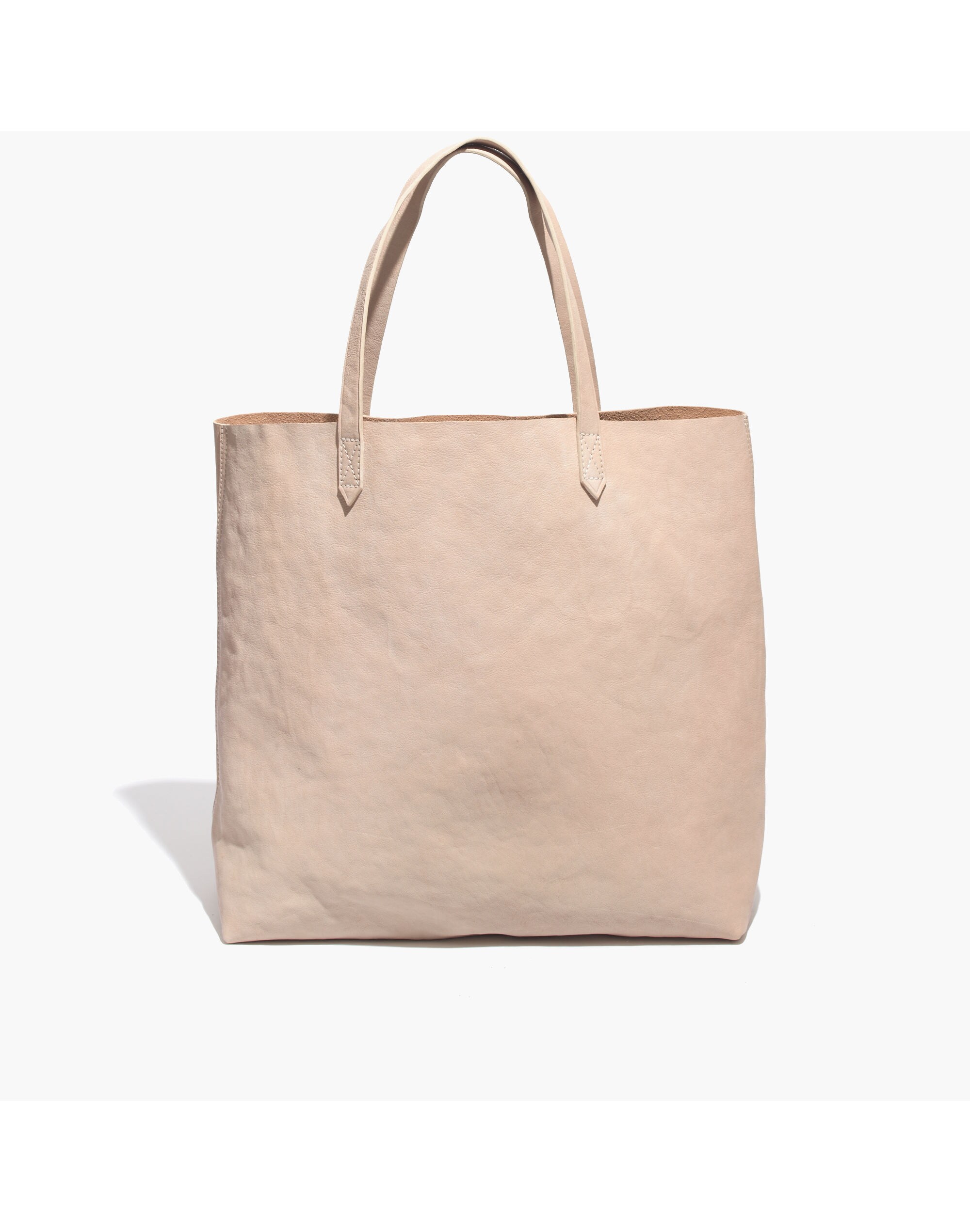 The Transport Tote in Washed Leather