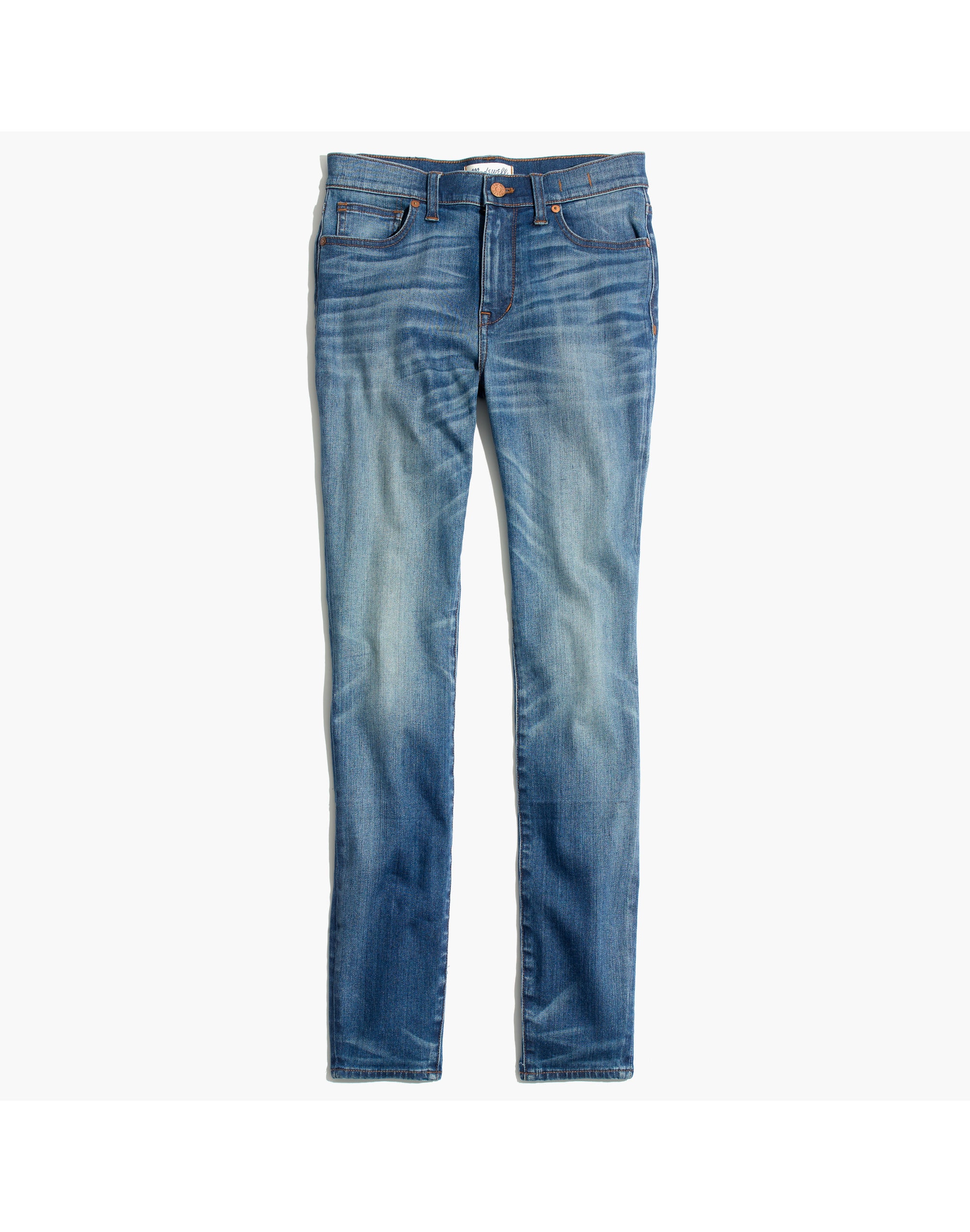 Tall 9" High-Rise Skinny Jeans in Thom Wash