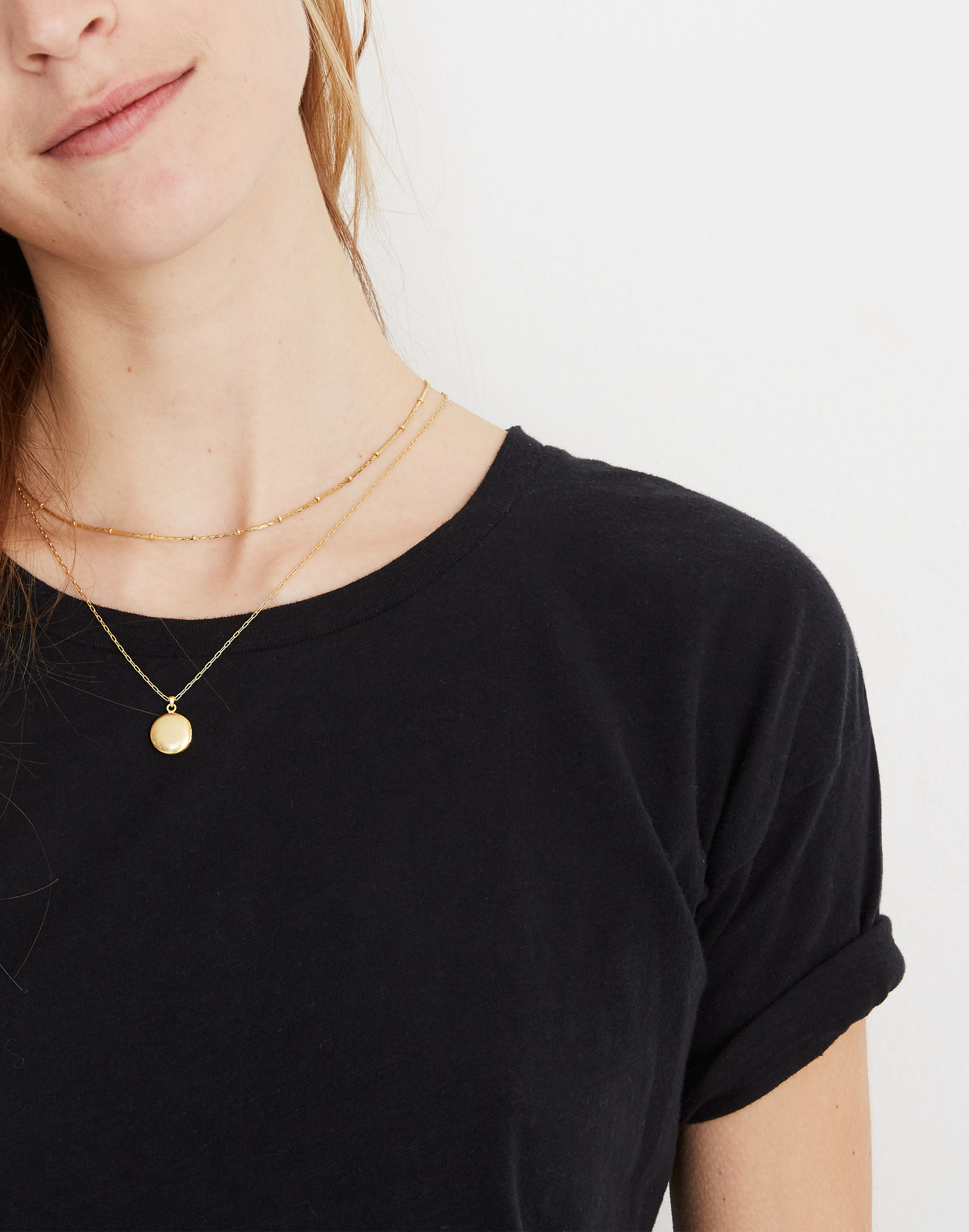 Whisper Cotton Crewneck Tee