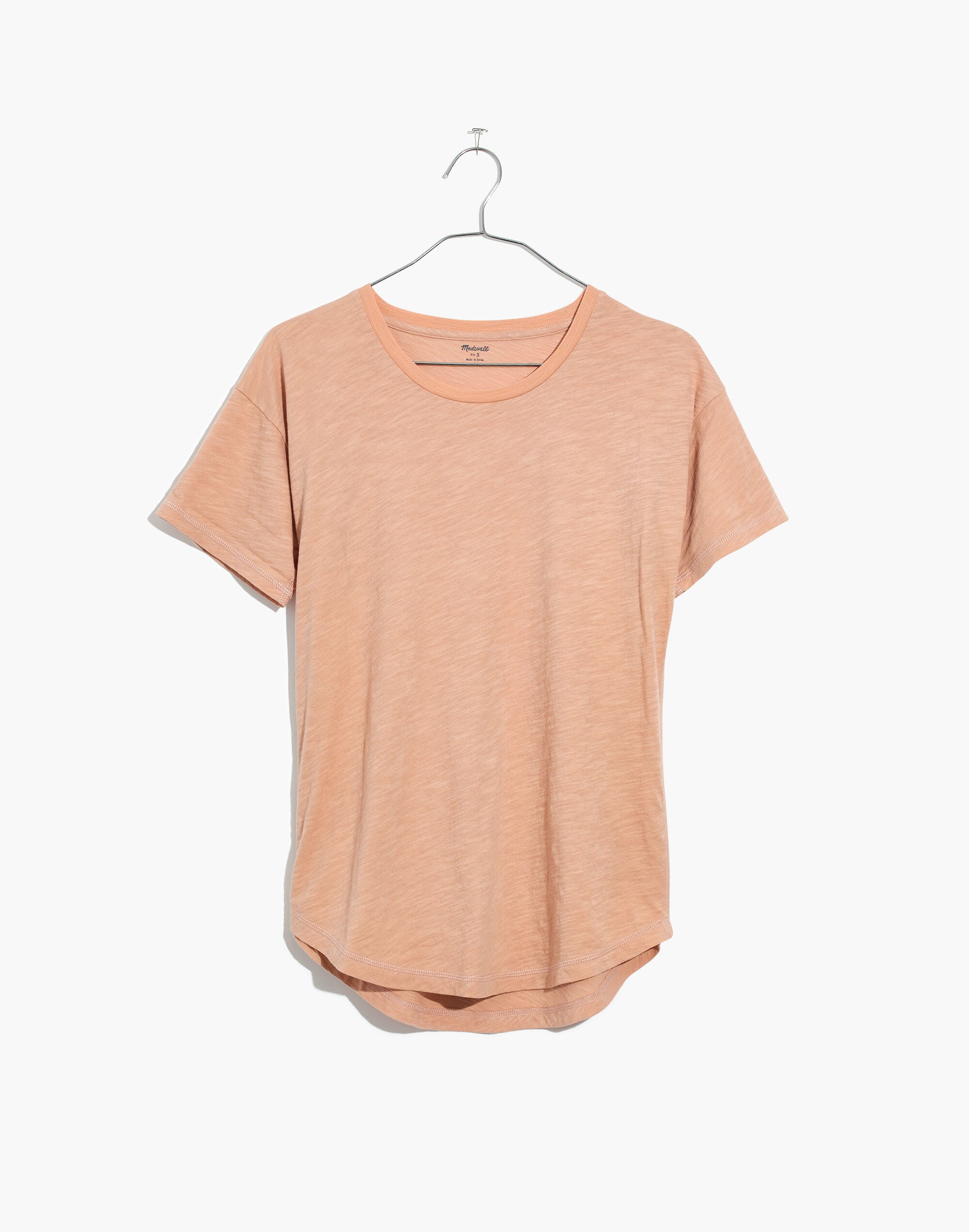 Whisper Cotton Crewneck Tee