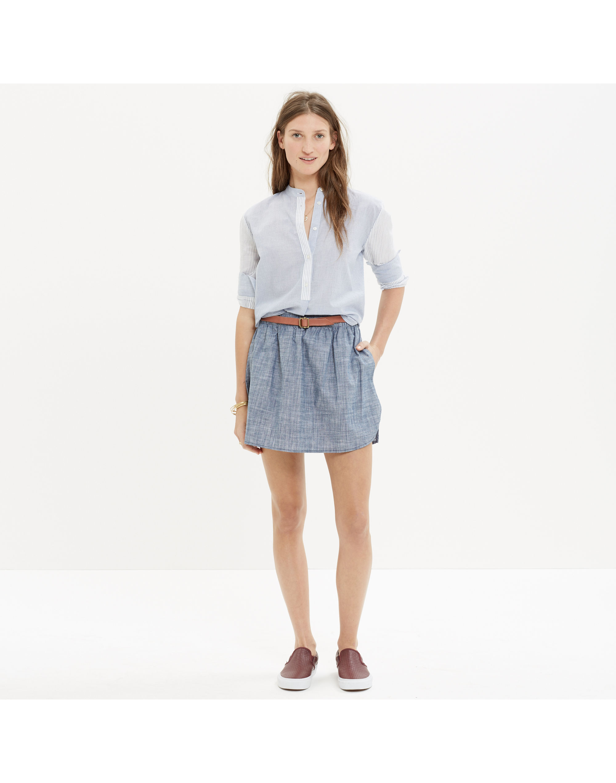 Almond Surfboard&trade; Dover Chambray Skirt