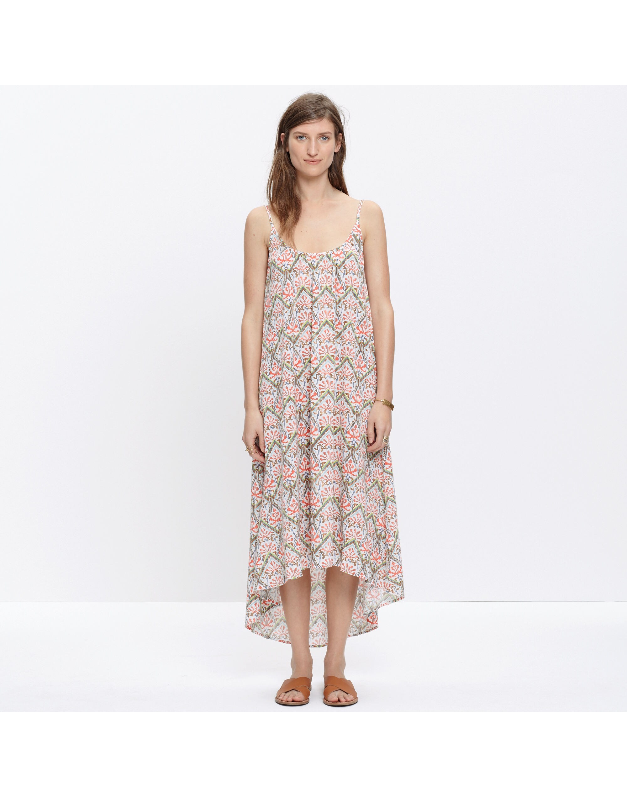 North Shore Cover-Up Dress in Electric Stitch