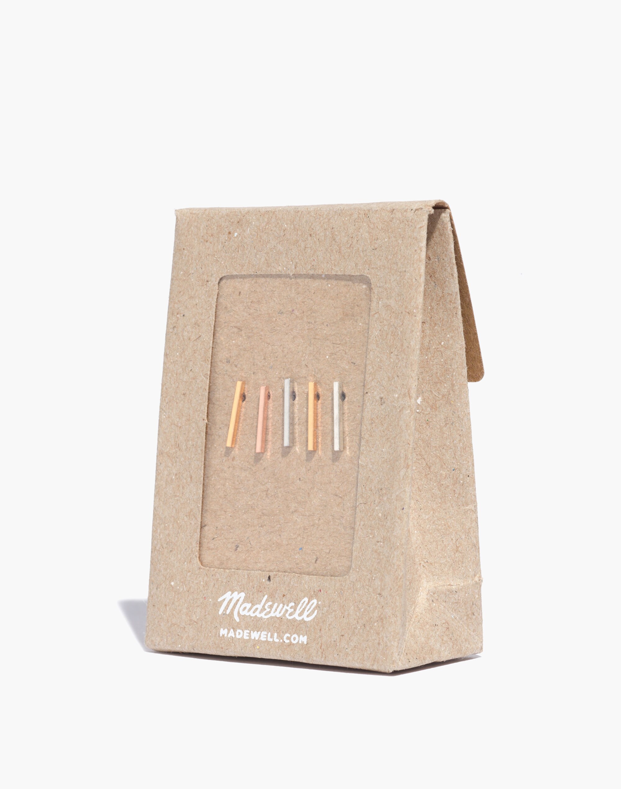 Mix-and-Match Bar Stud Earrings