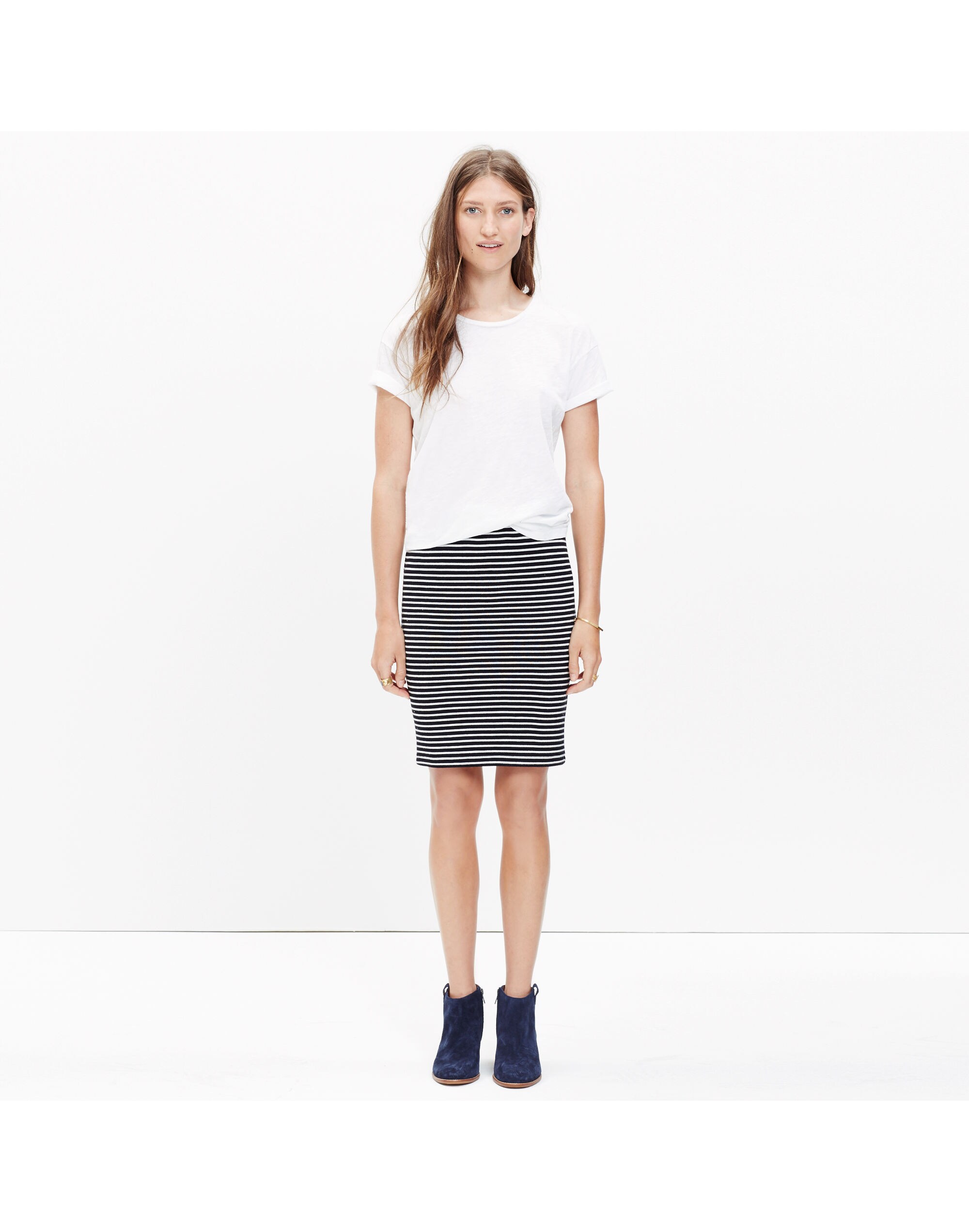 City Skirt in Stripe