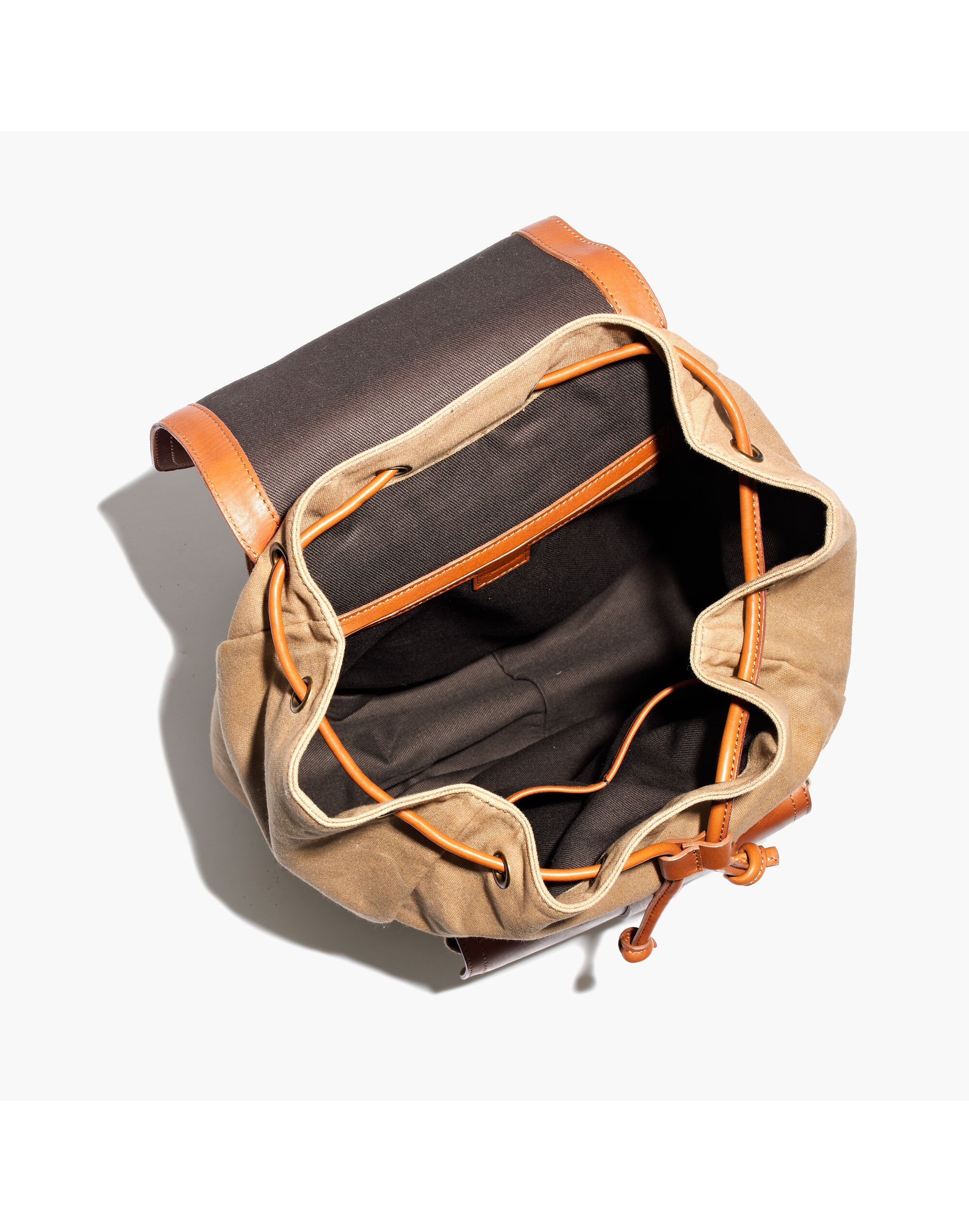 The Transport Rucksack in Waxed Canvas