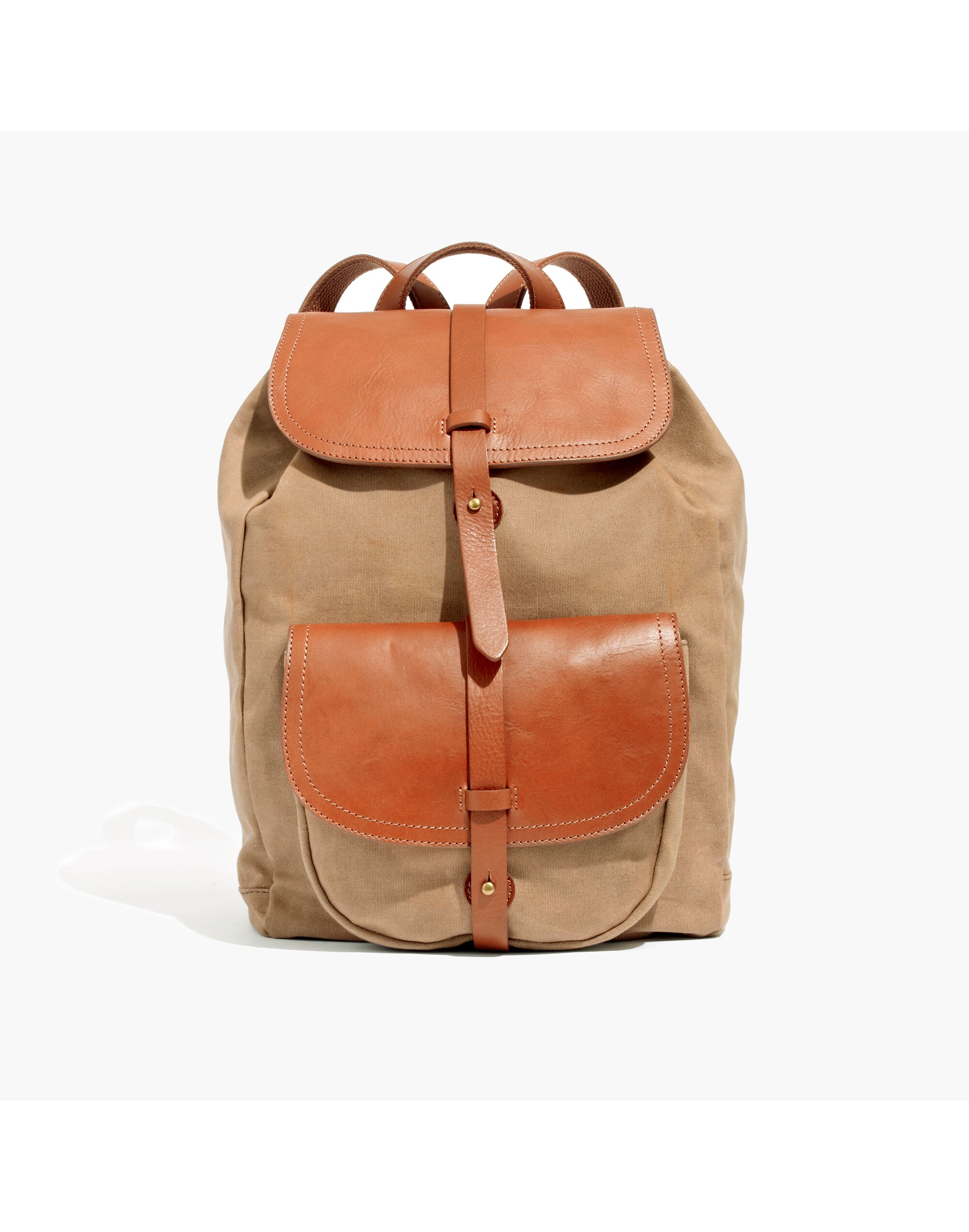 The Transport Rucksack in Waxed Canvas