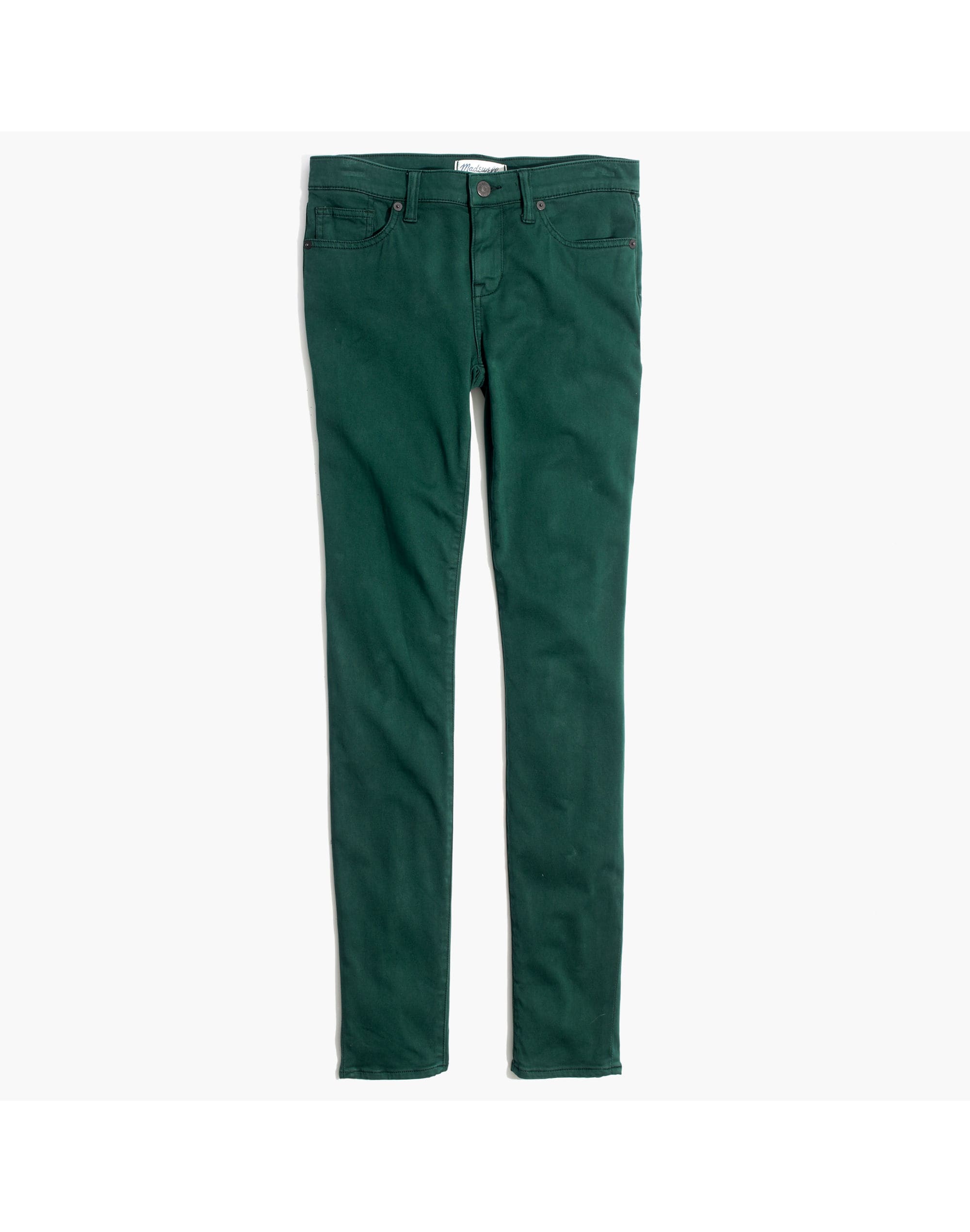 8" Skinny Sateen Jeans