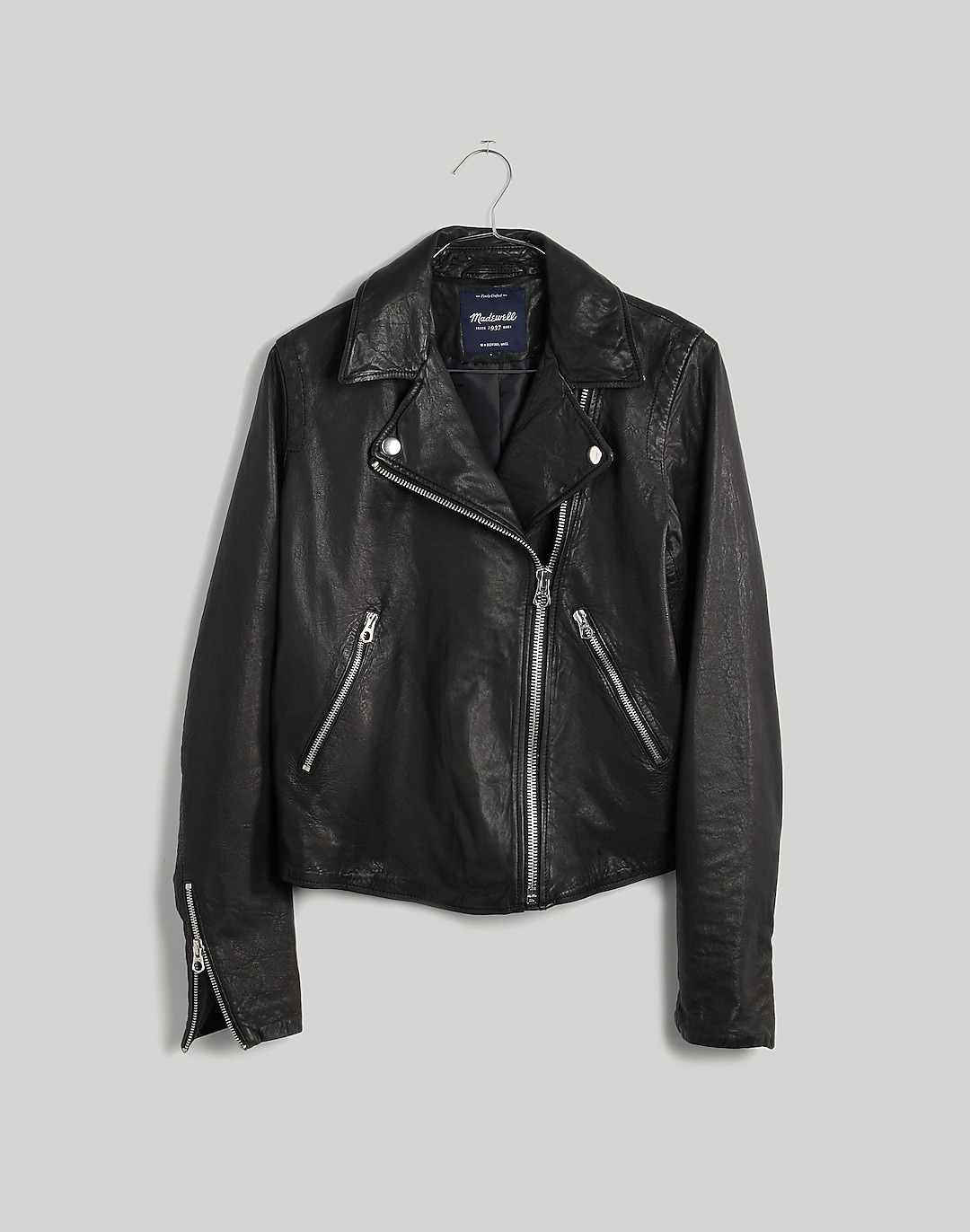MADEWELL | The Washed Leather Motorcycle Jacket