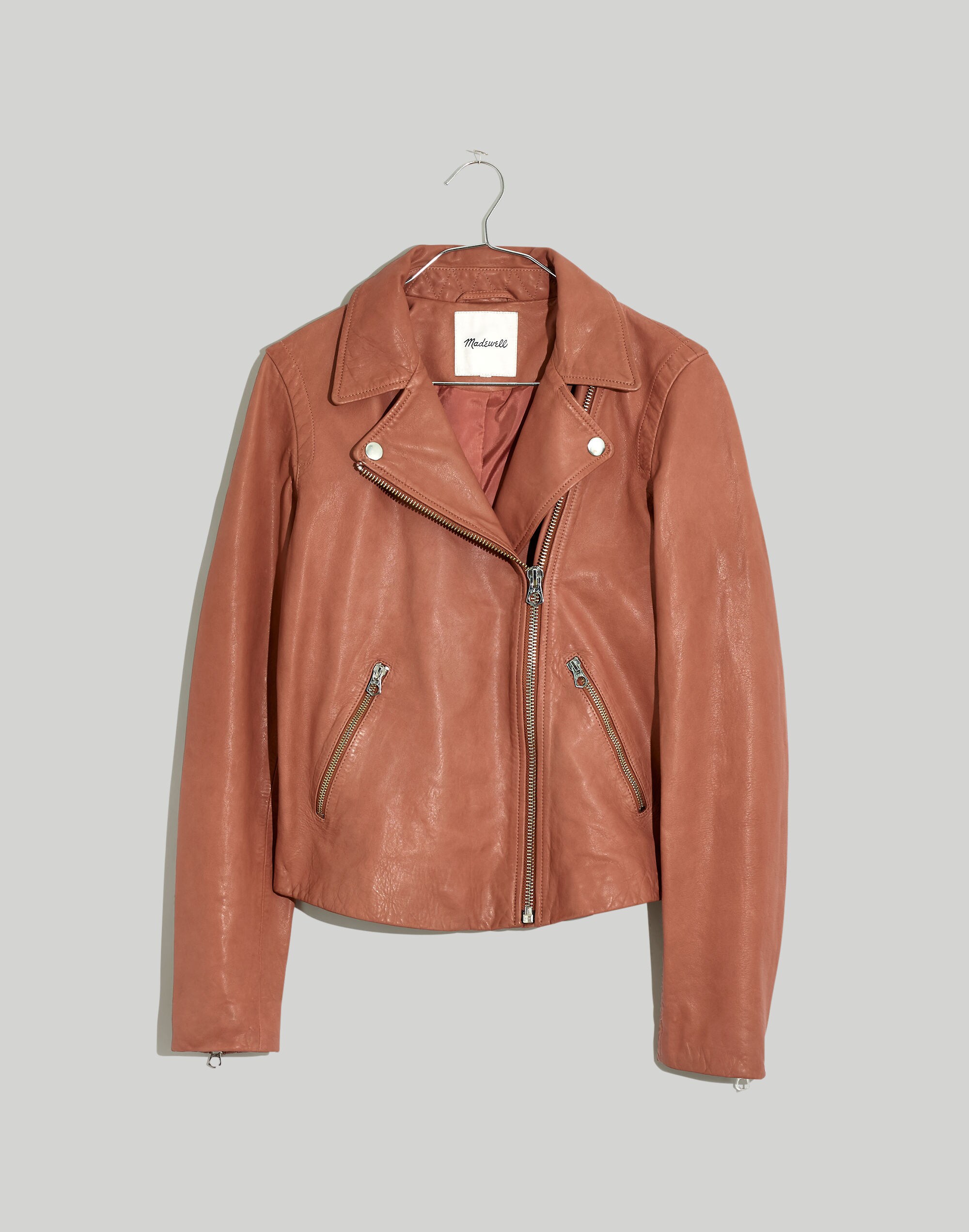 The Washed Leather Motorcycle Jacket