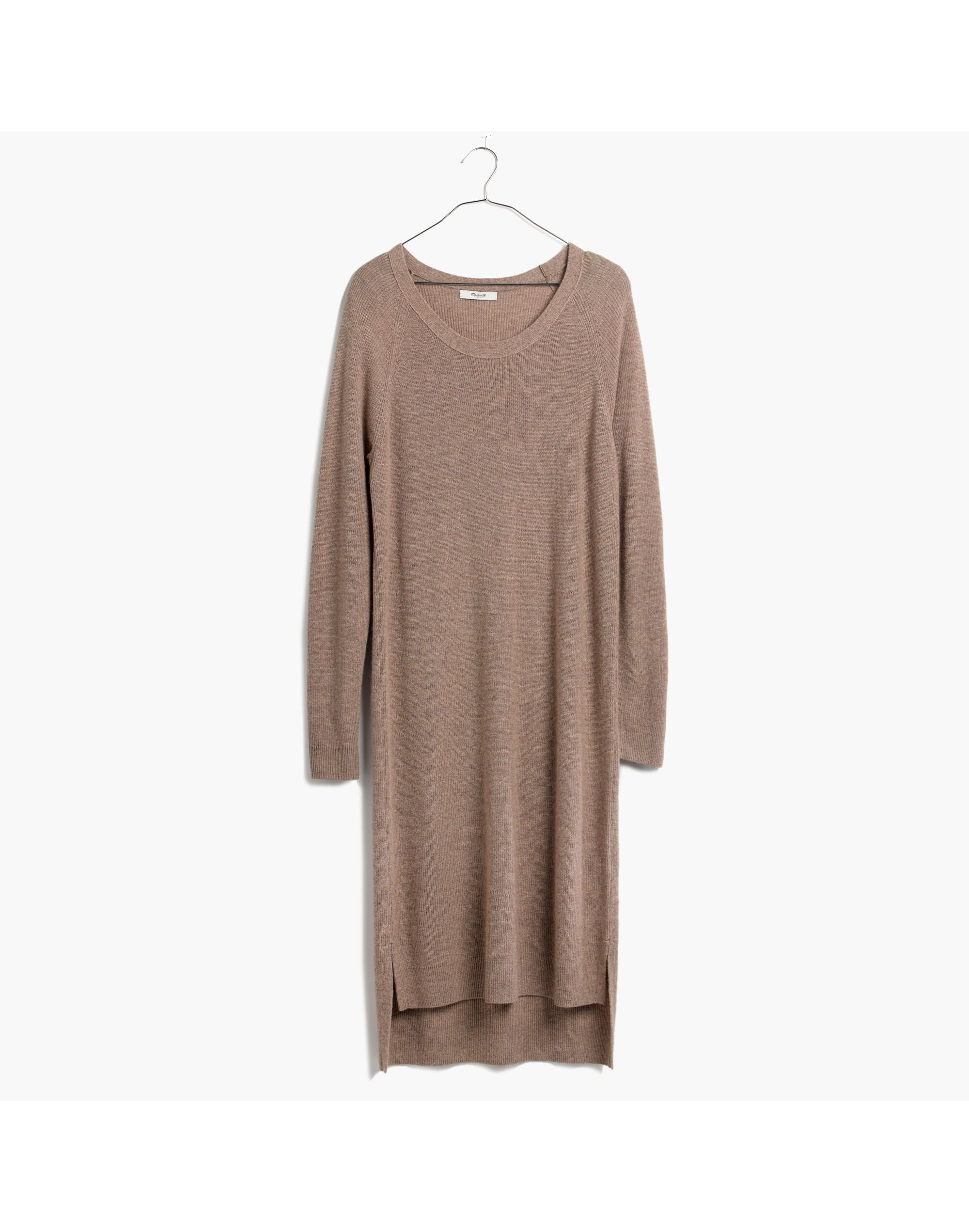 Side-Slit Sweater-Dress