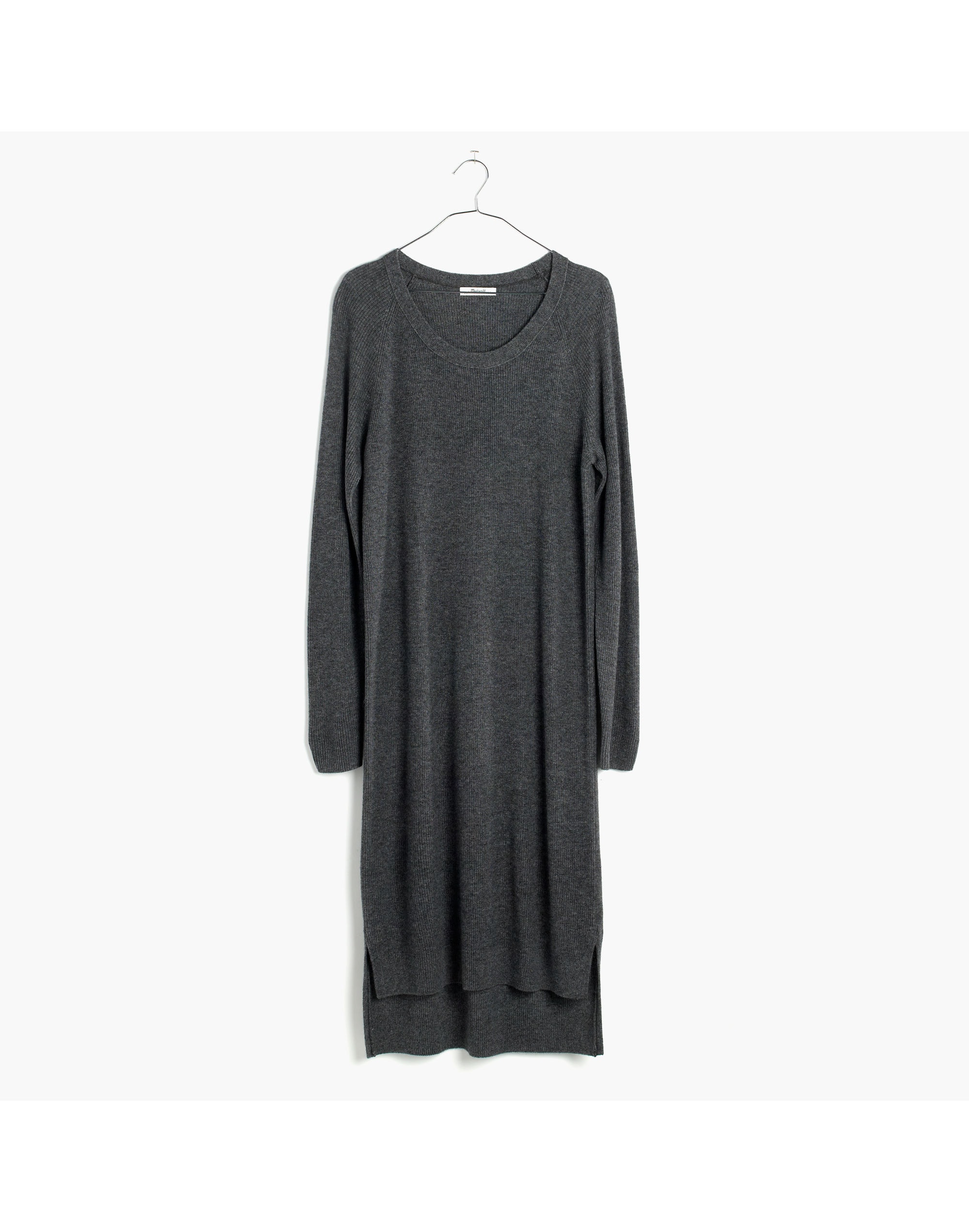 Side-Slit Sweater-Dress