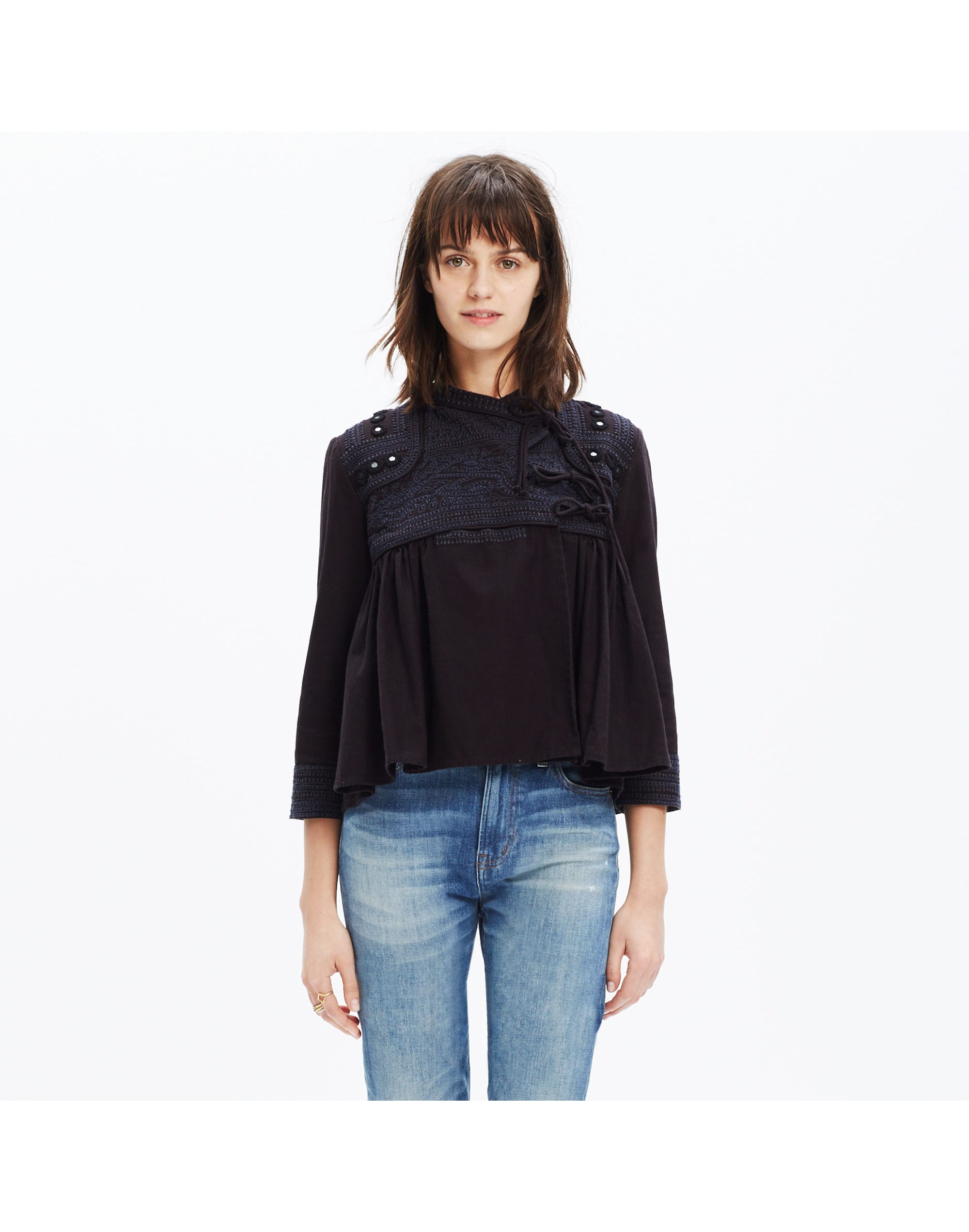 Ulla Johnson&trade; Embroidered Sunita Jacket