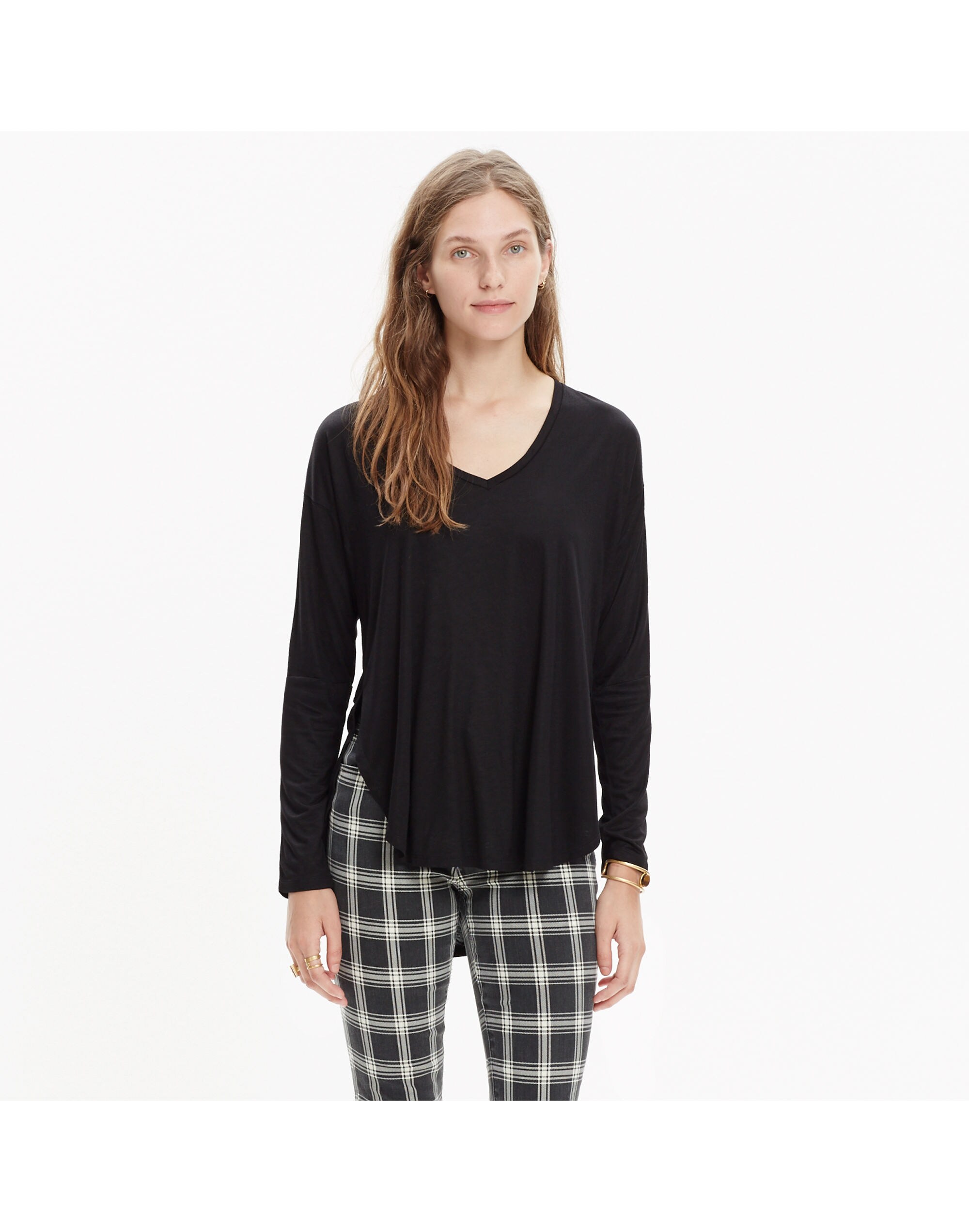 Anthem Long-Sleeve V-Neck Tee