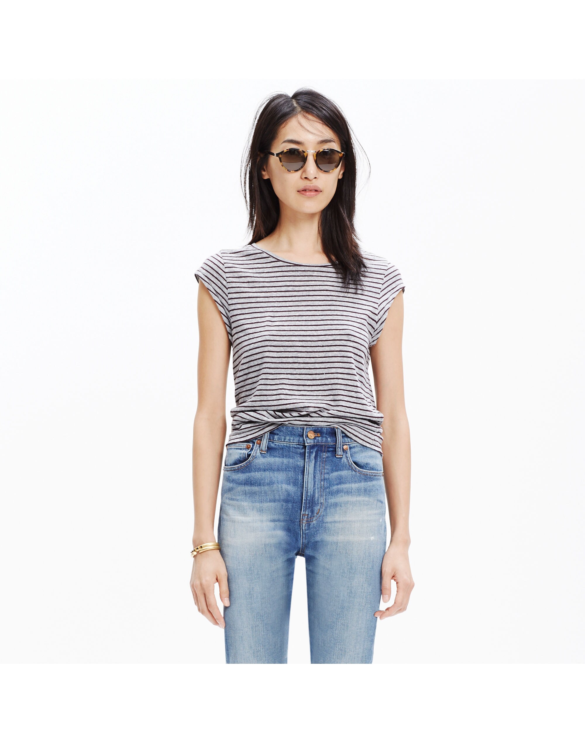 Marquee Tee in Stripe