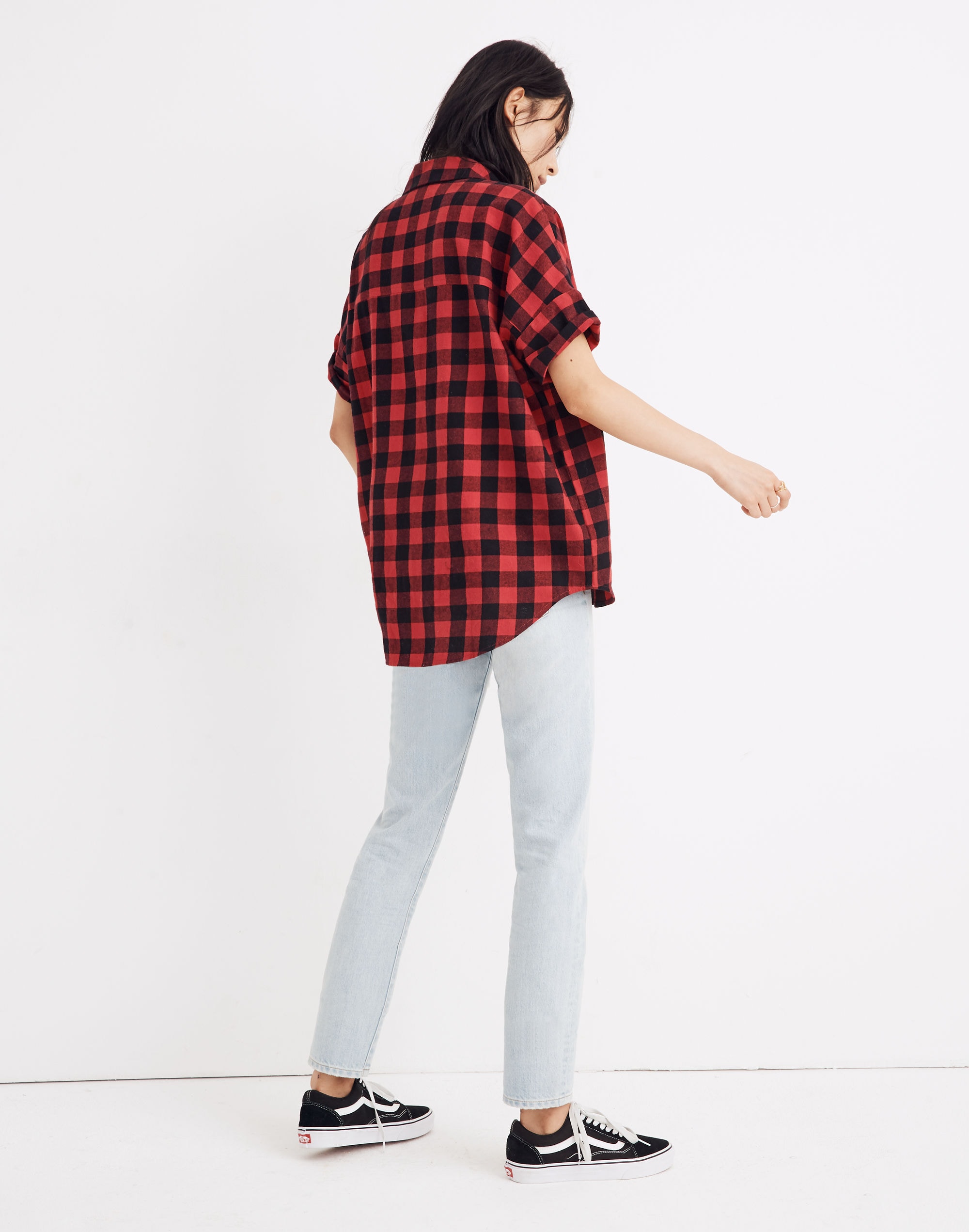 Flannel Courier Shirt in Buffalo Check
