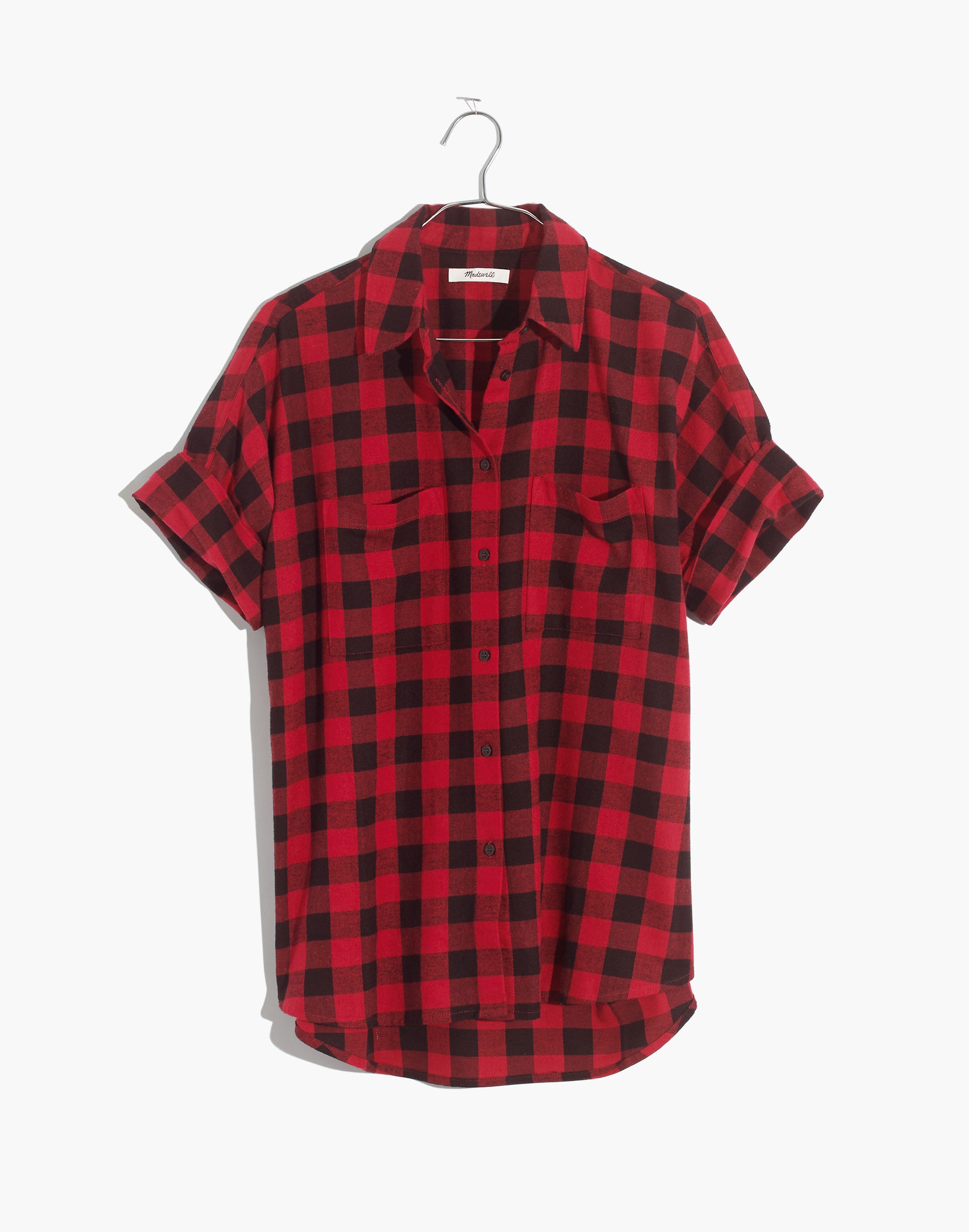 Flannel Courier Shirt in Buffalo Check