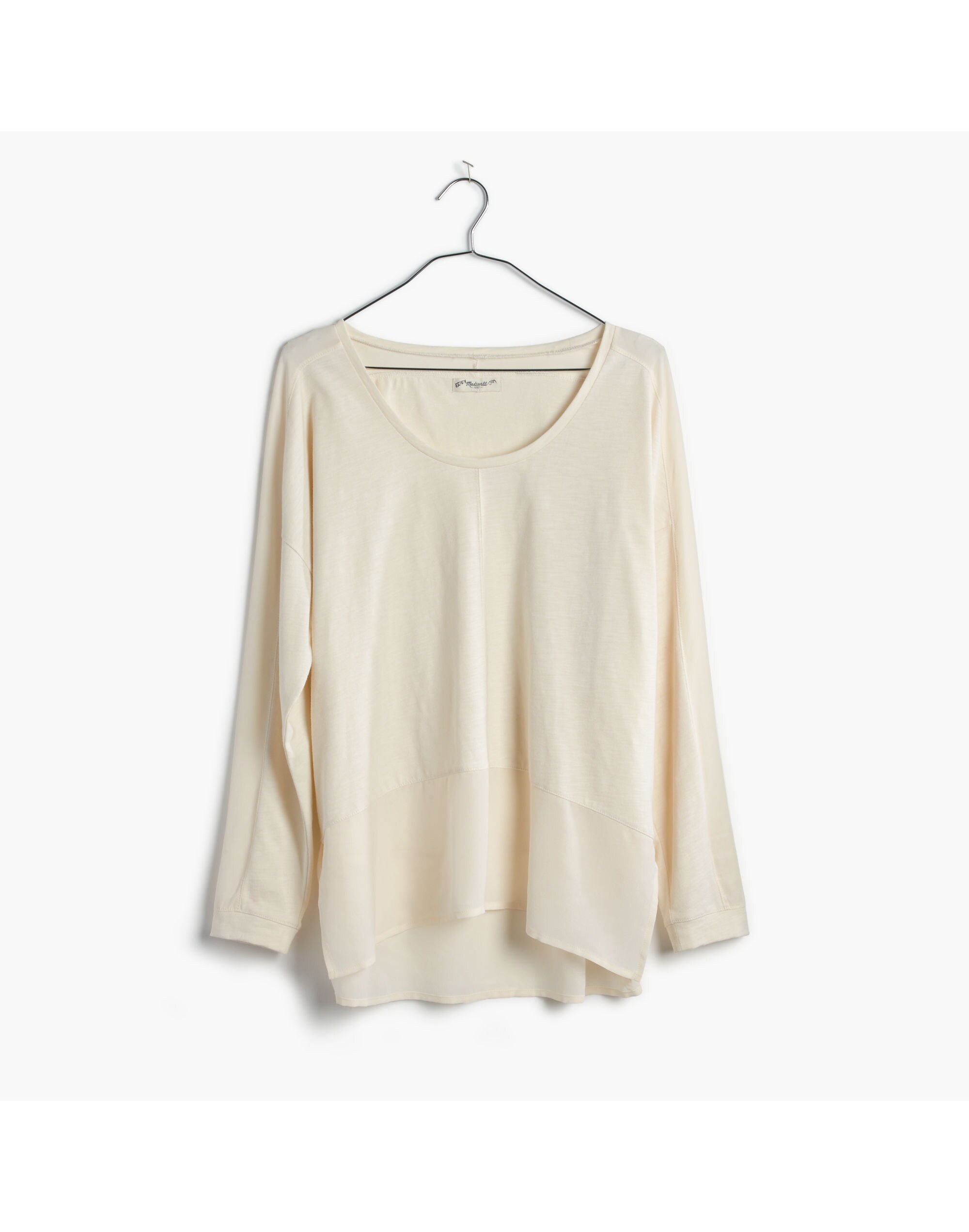 Silk-Edge Dolman Tee