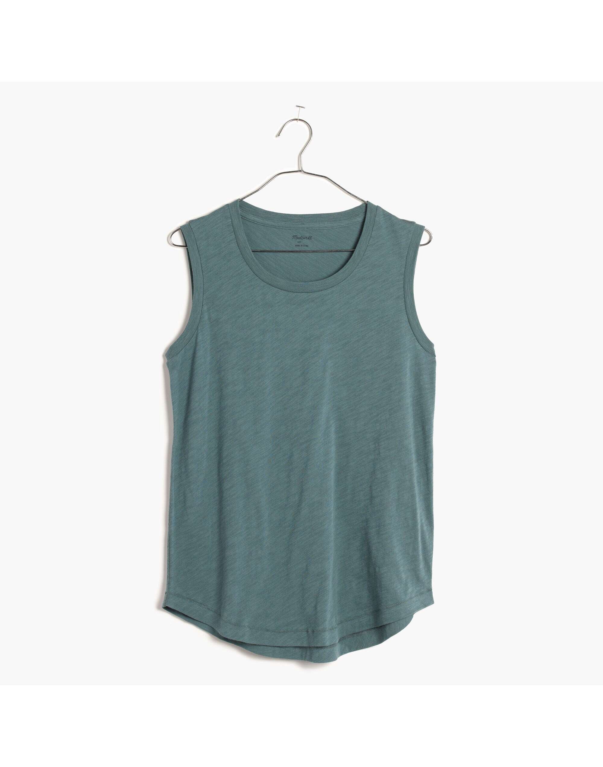 Whisper Cotton Crewneck Muscle Tank
