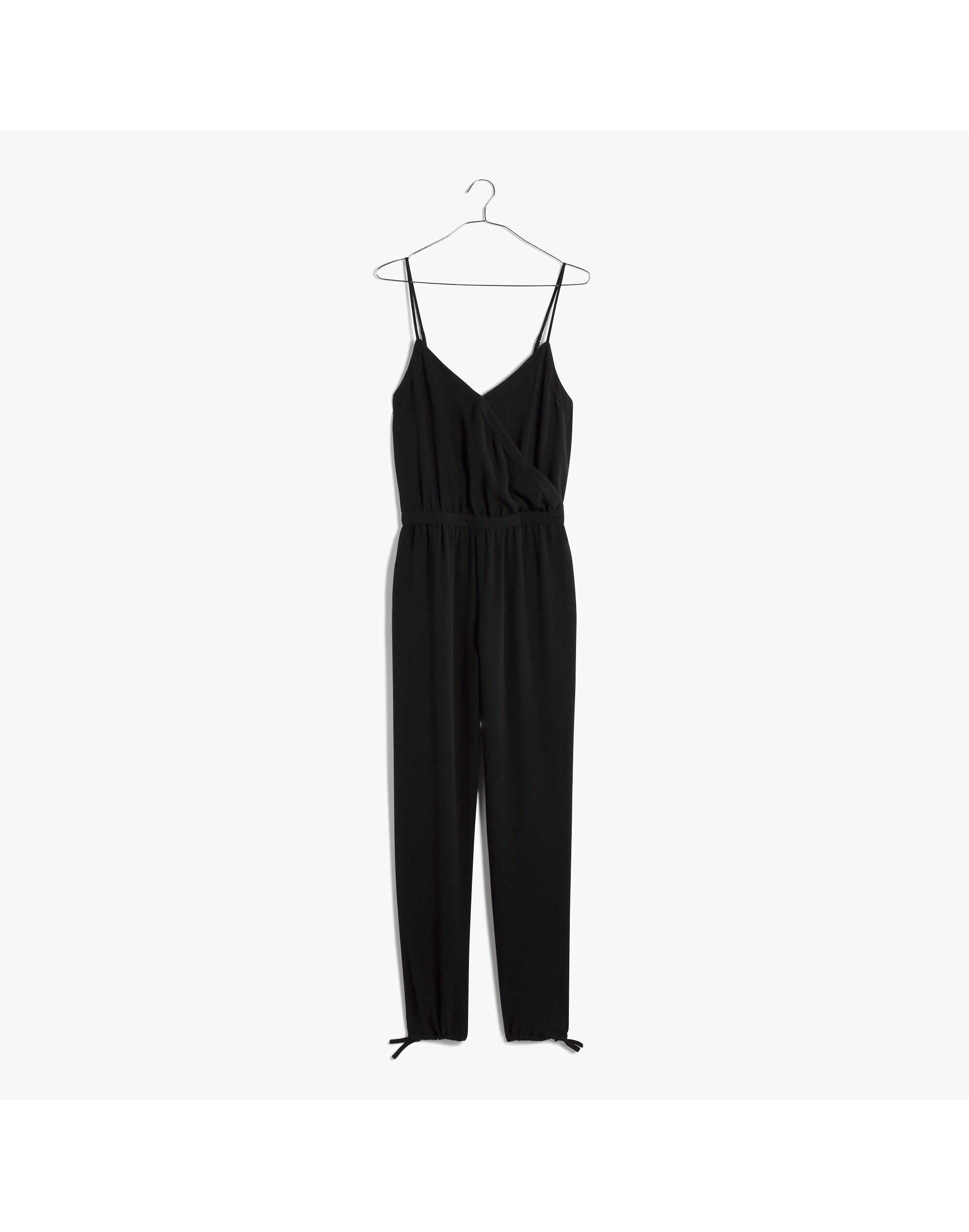 Faux-Wrap Cami Jumpsuit