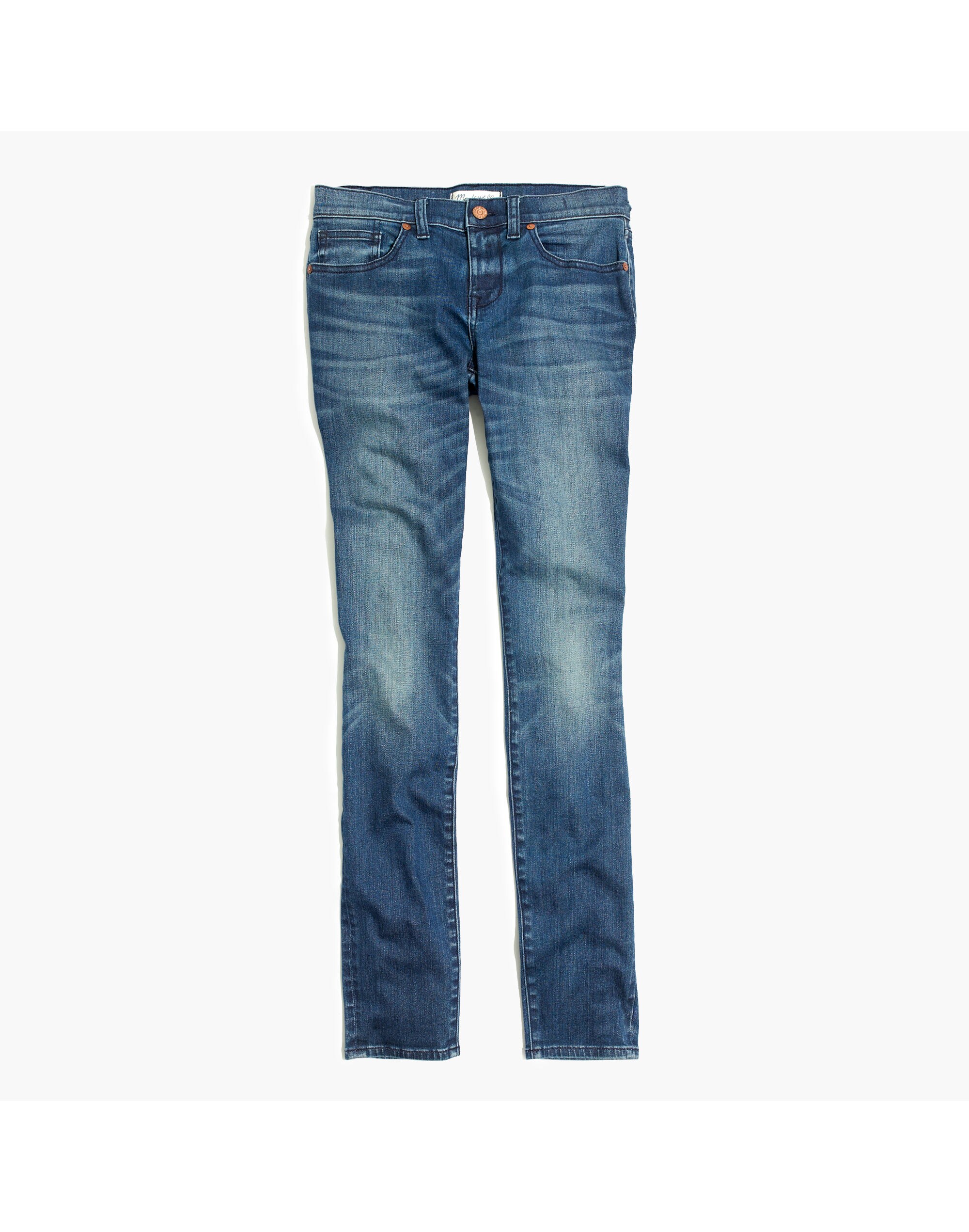 8" Skinny Jeans in Sunnyside Wash