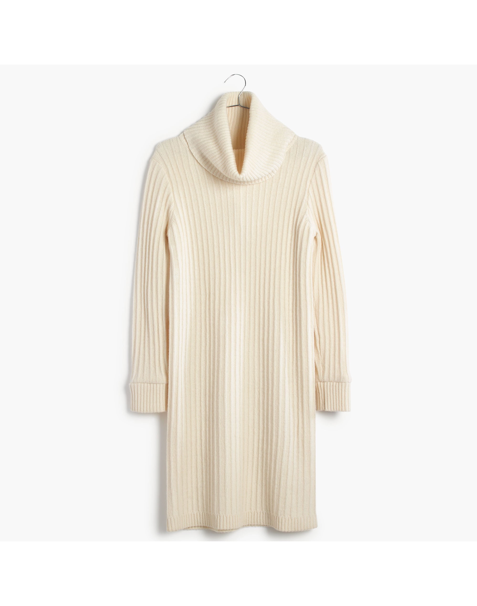Relaxed Turtleneck Sweater-Dress