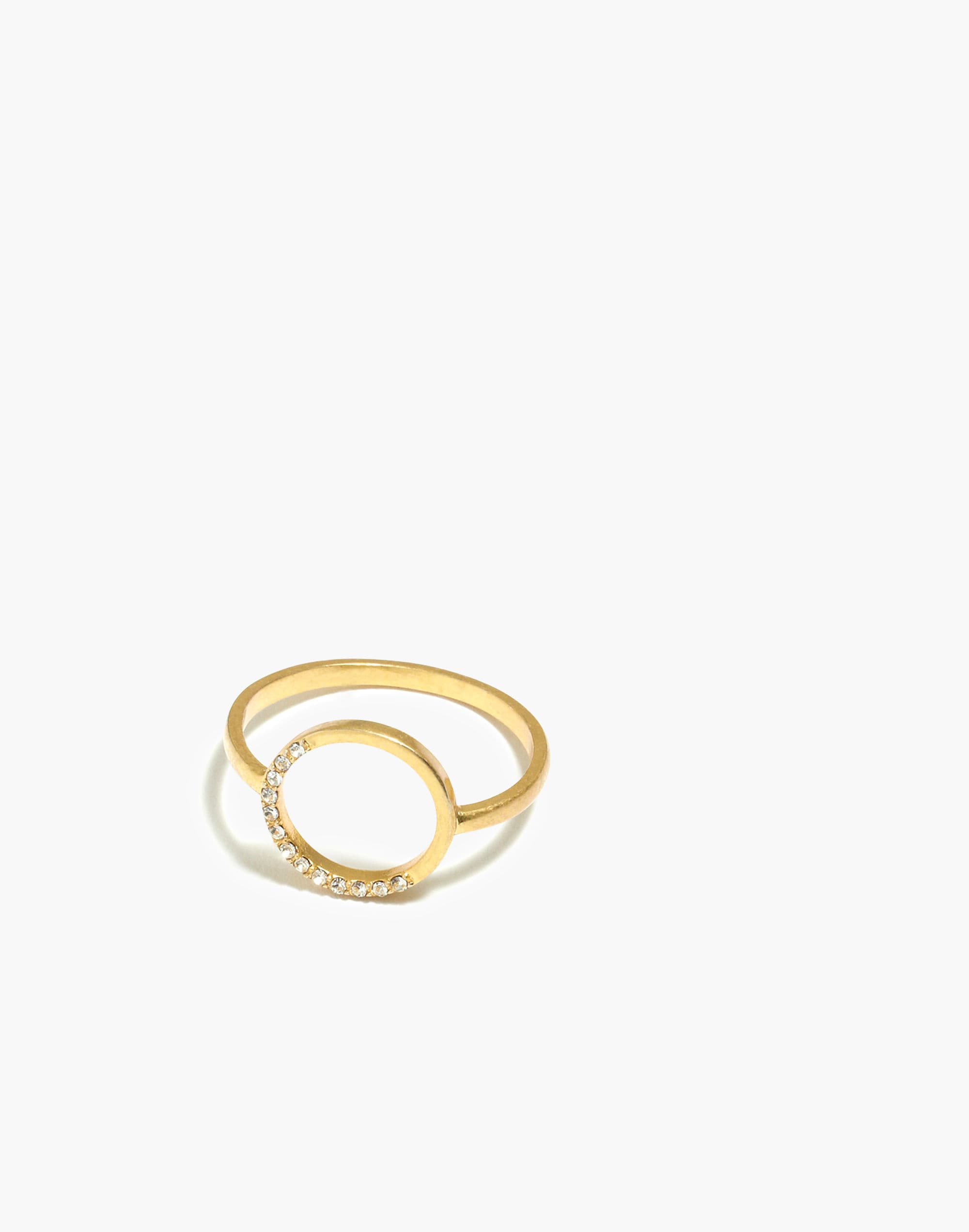 Luster Circle Ring
