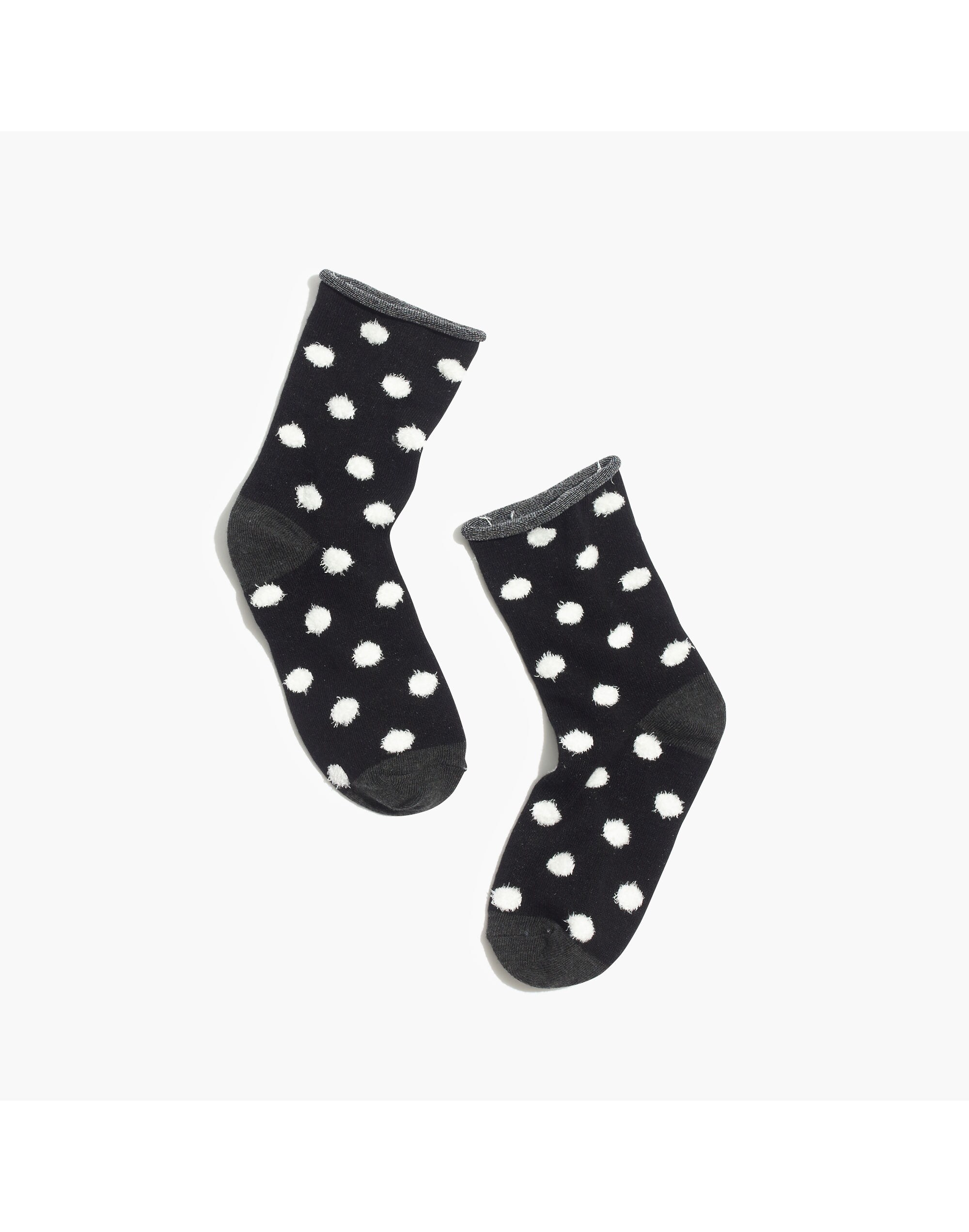 Texture-Dot Trouser Socks
