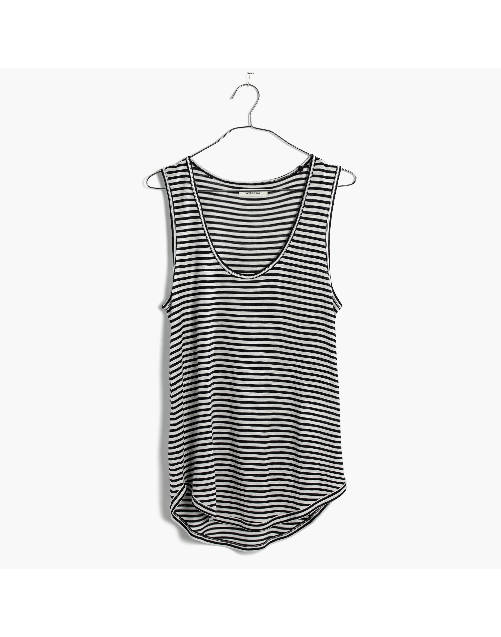Anthem Scoop Tank Top in Stripe