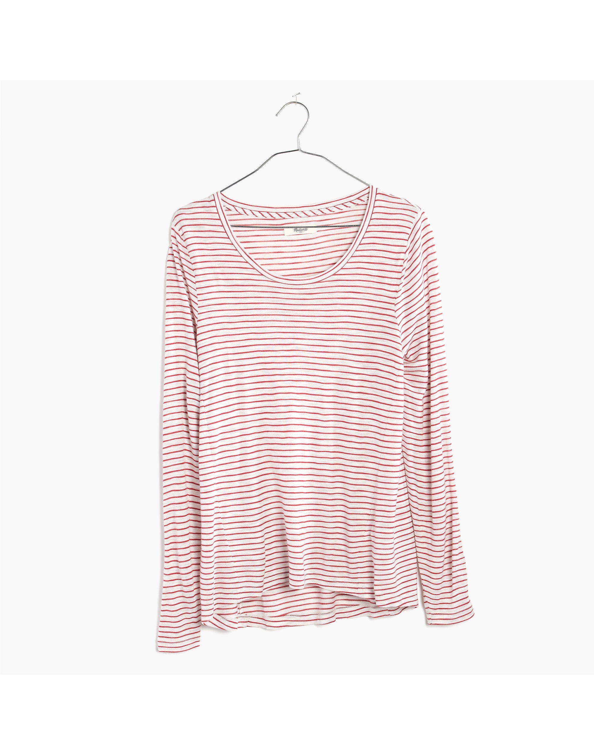 Anthem Forward-Seam Tee in Stripe