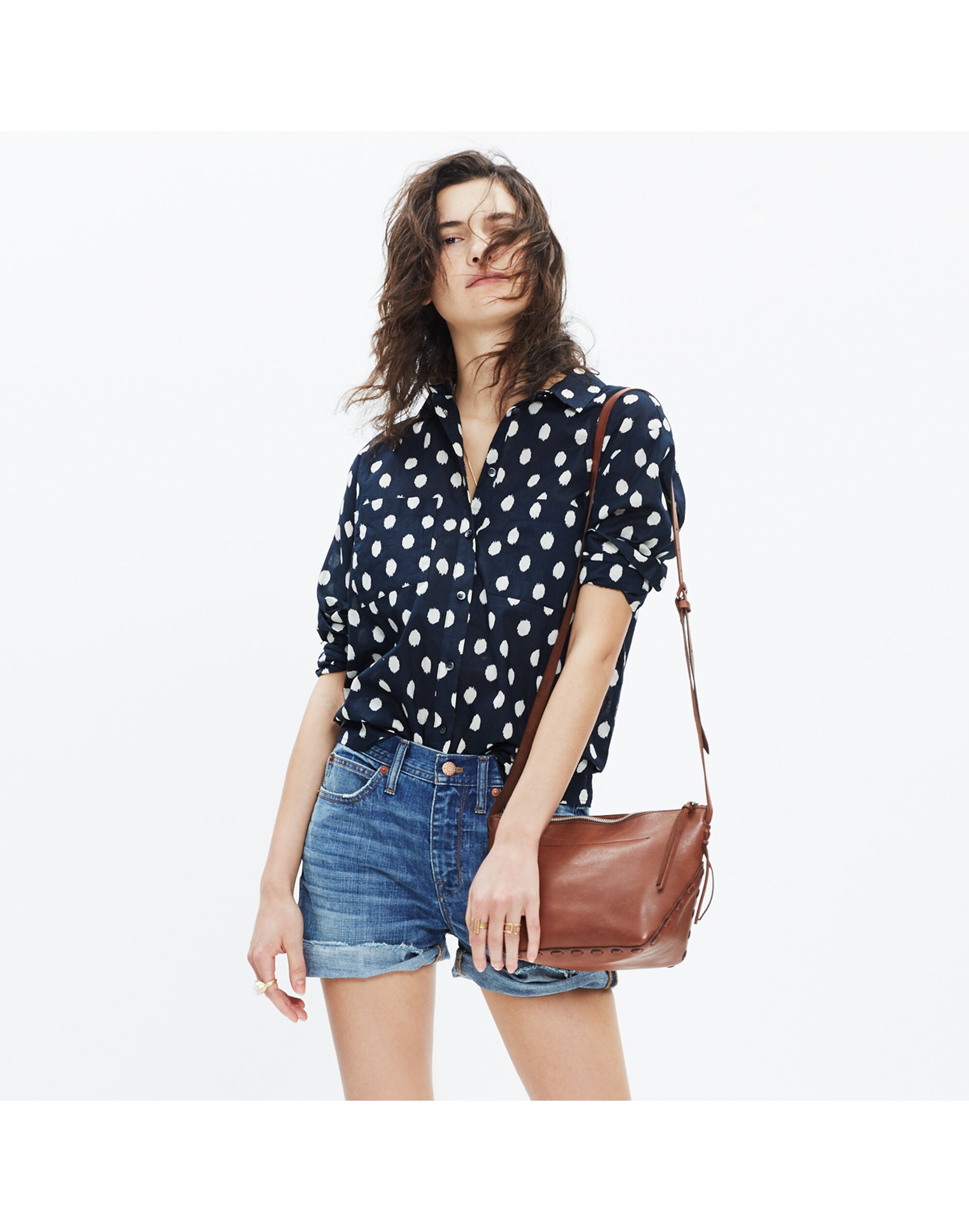 Denim Boyshorts in Thornecliff Wash